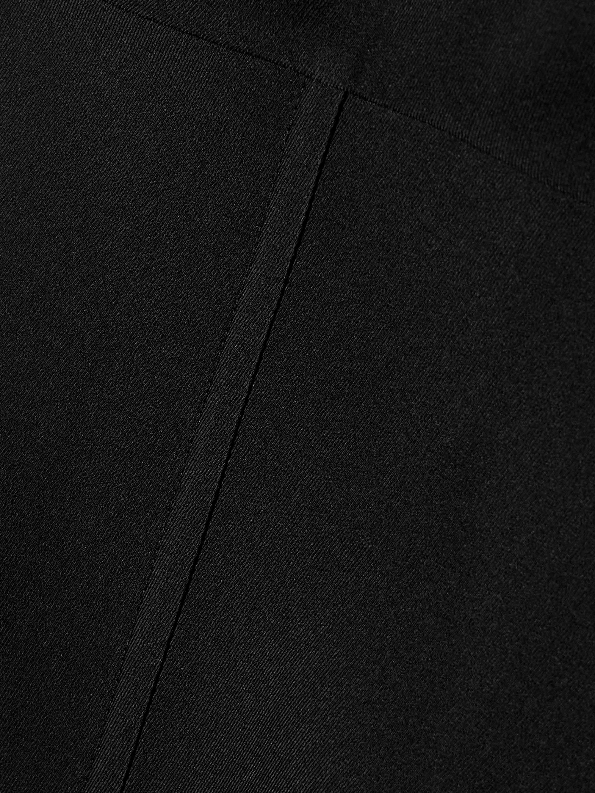 Twill midi dress view