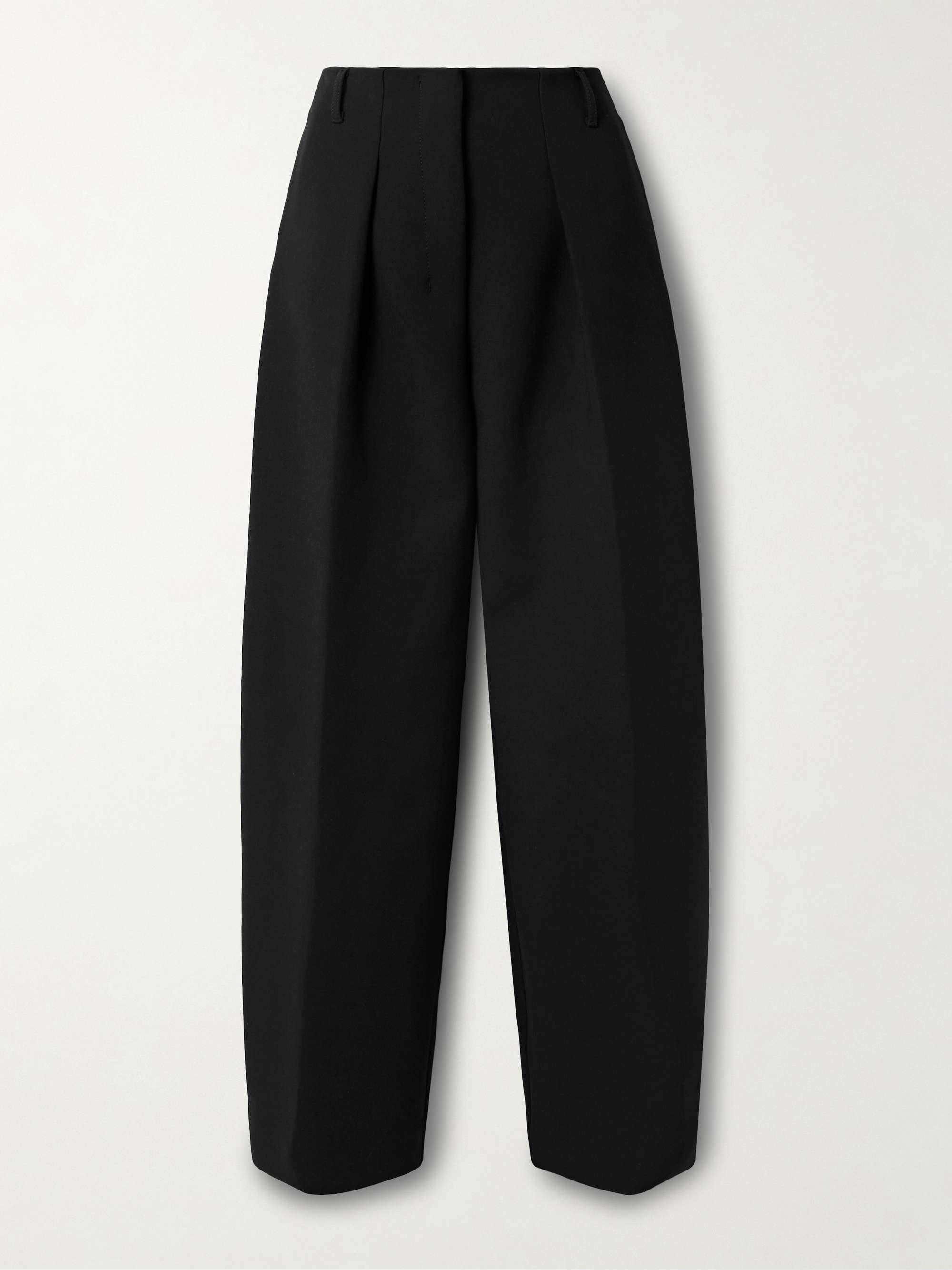 Ovalo pleated woven tapered pants view