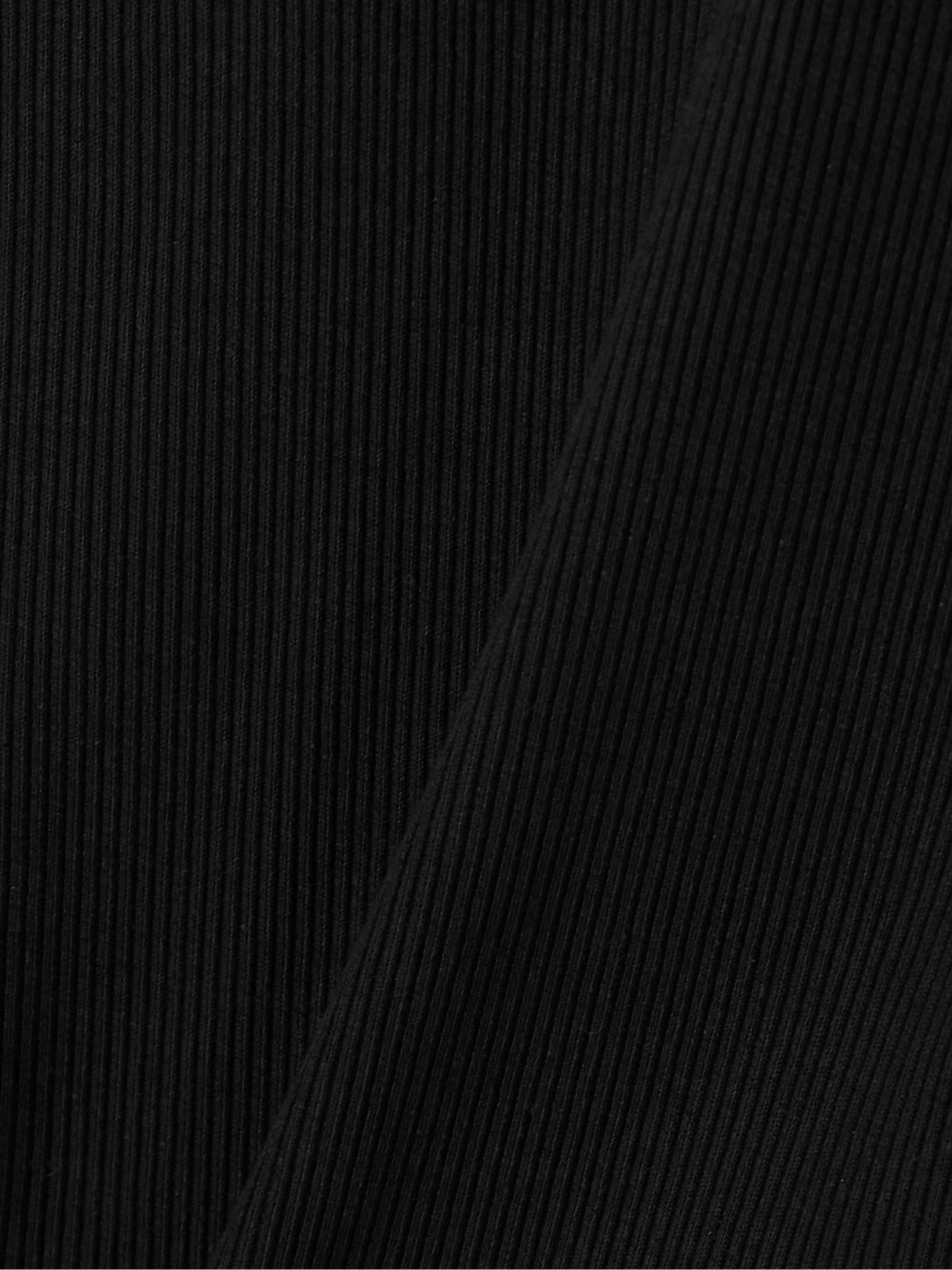 Verica one-shoulder ribbed-knit tank view