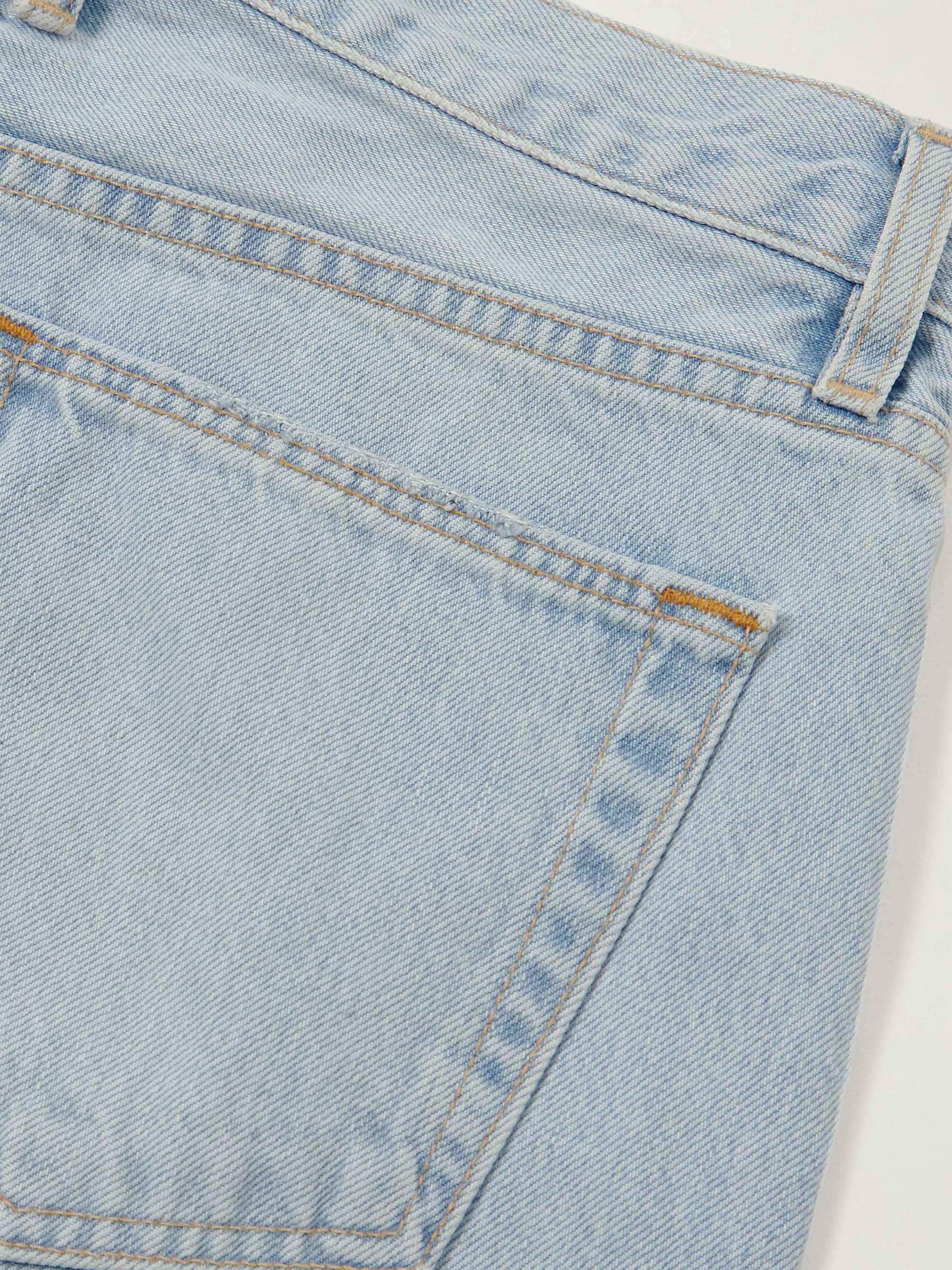 Ella mid-rise barrel-leg jeans view
