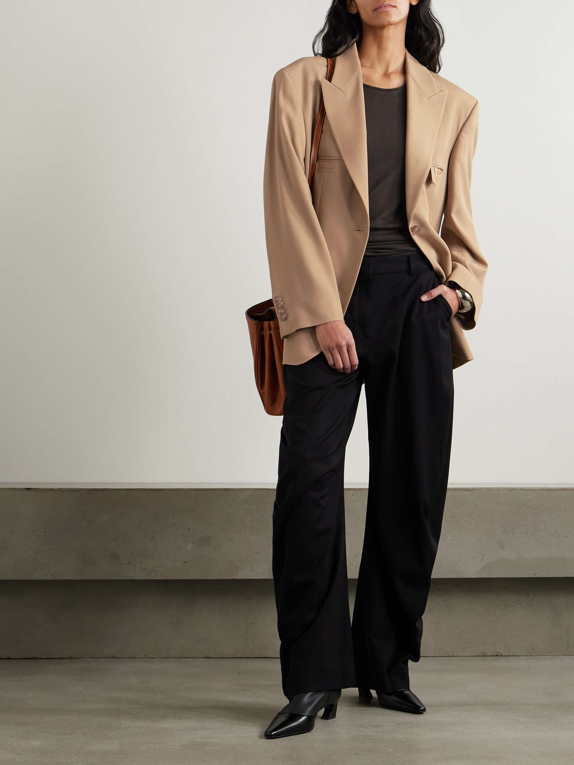 Twill blazer view
