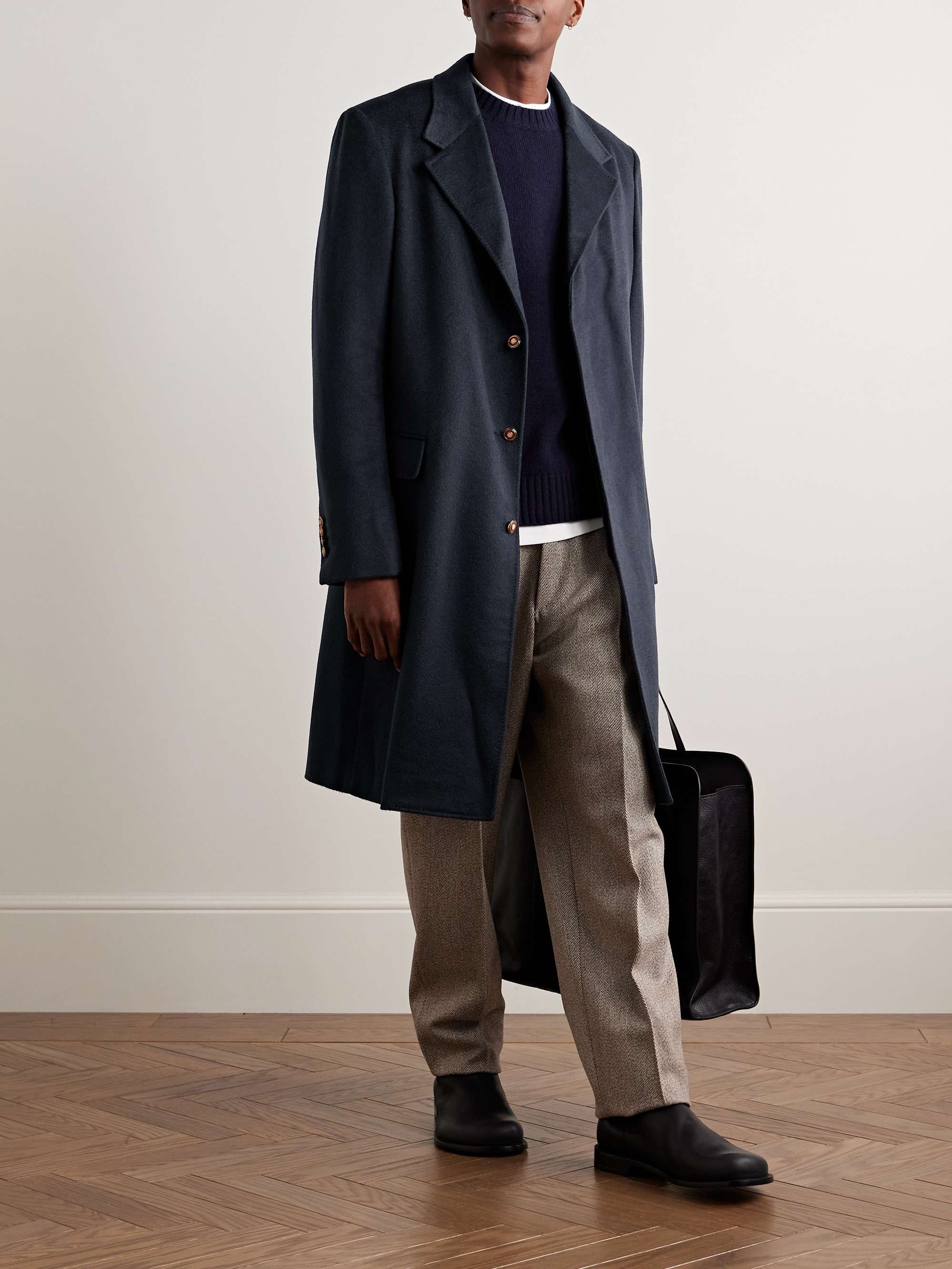 Peter Cashmere Coat view