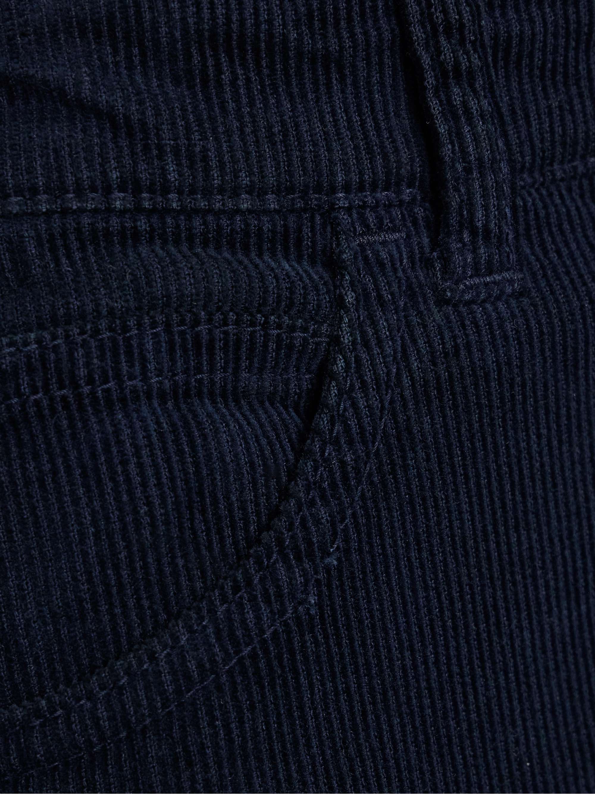 Carlyl cotton-corduroy straight-leg pants view