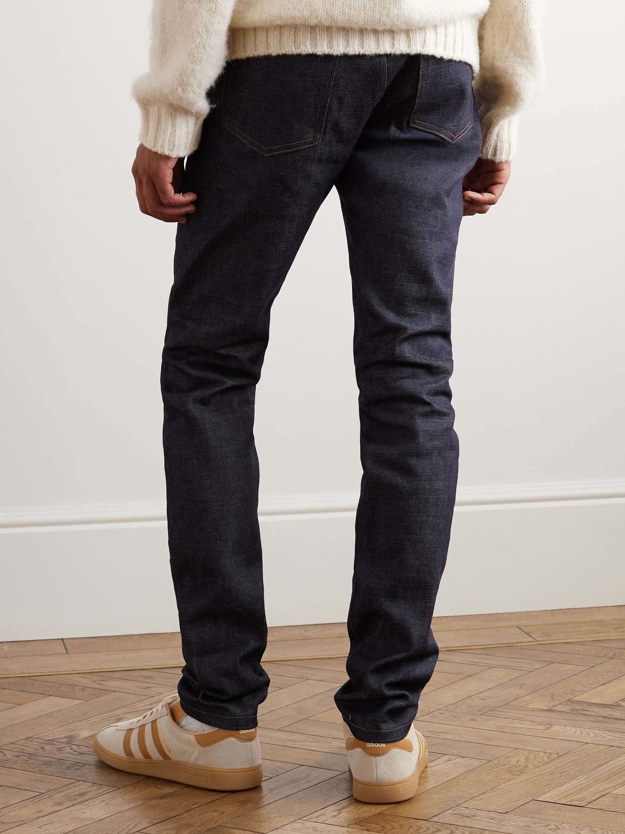 Petit New Standard Skinny-Fit Dry Selvedge Denim Jeans view
