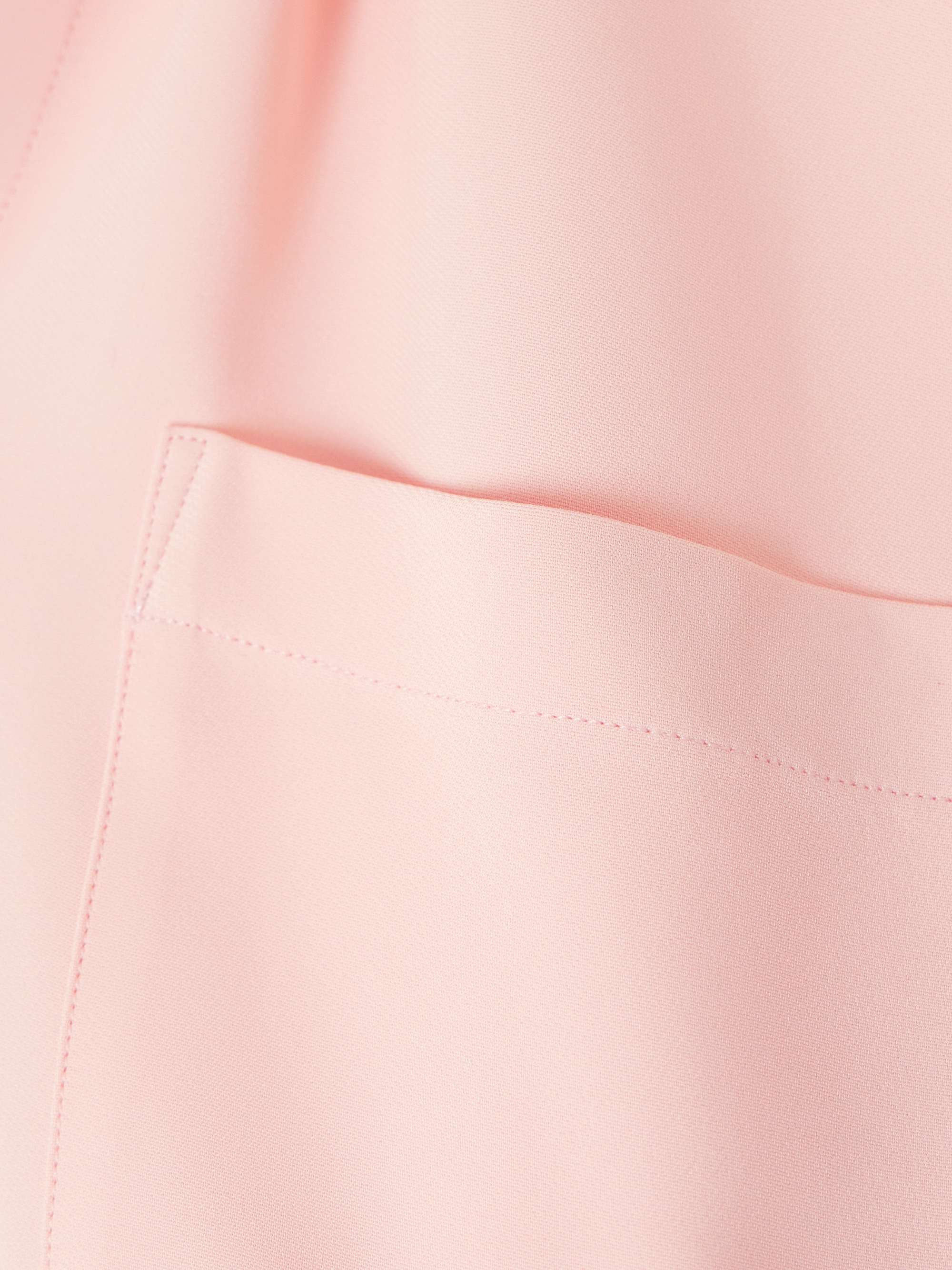 Oversized crepe shirt view