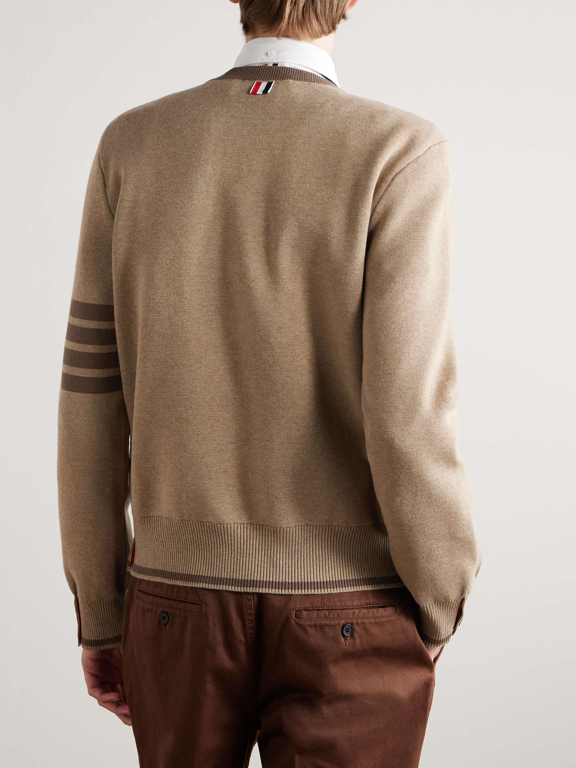 Milano Striped Cotton Sweater view