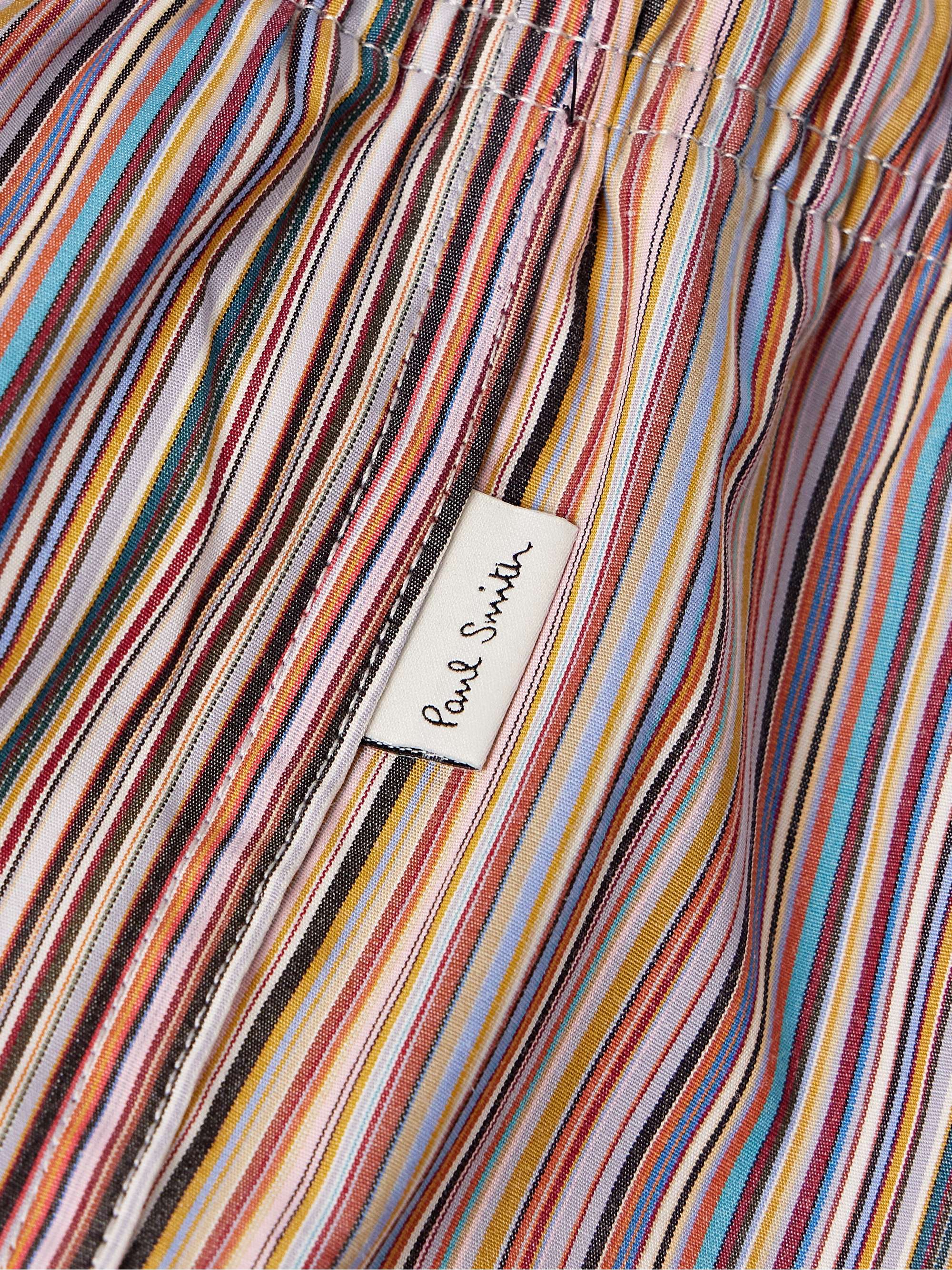Striped Cotton Pyjama Trousers view