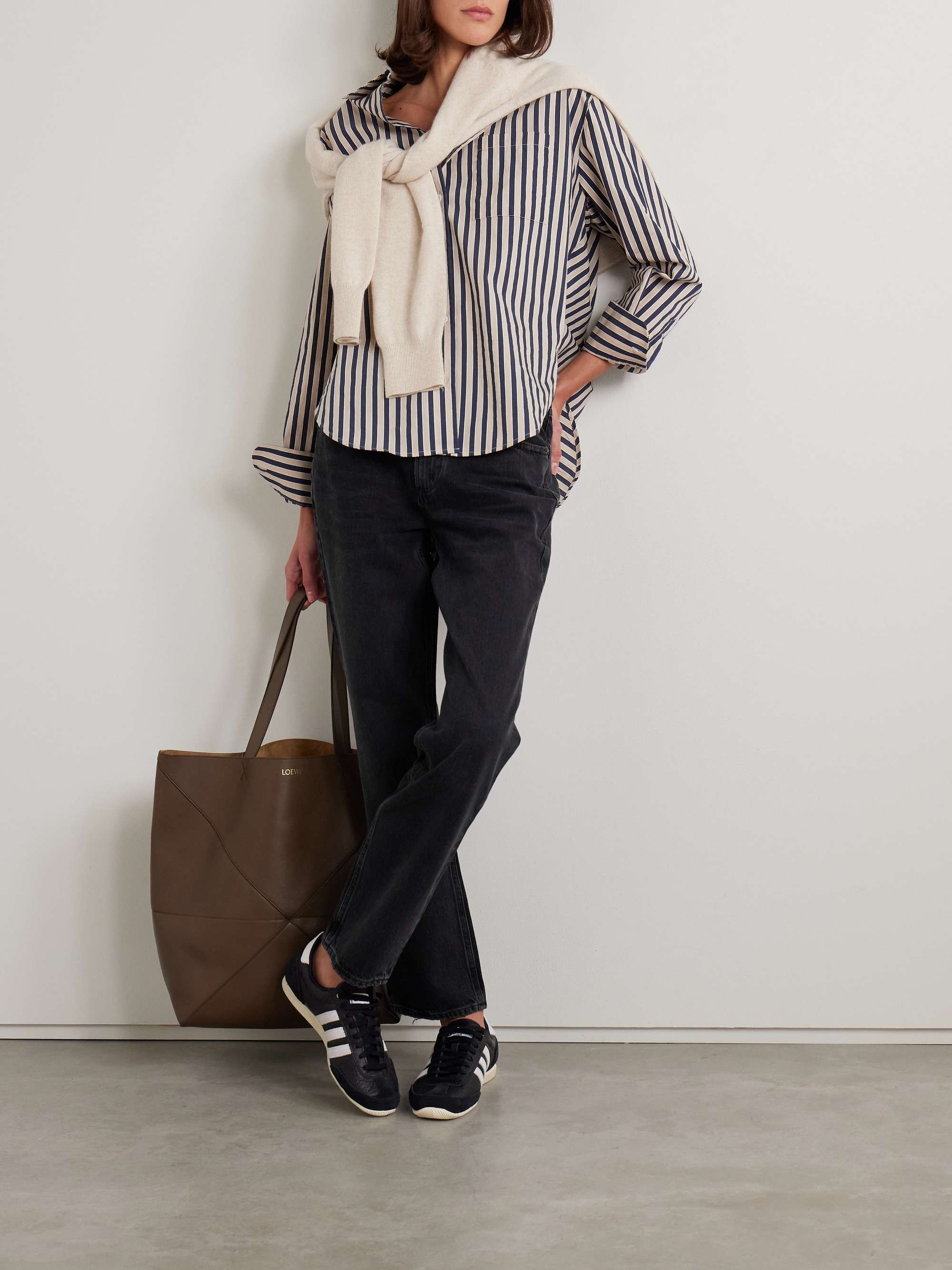 Valen mid-rise straight-leg organic jeans view