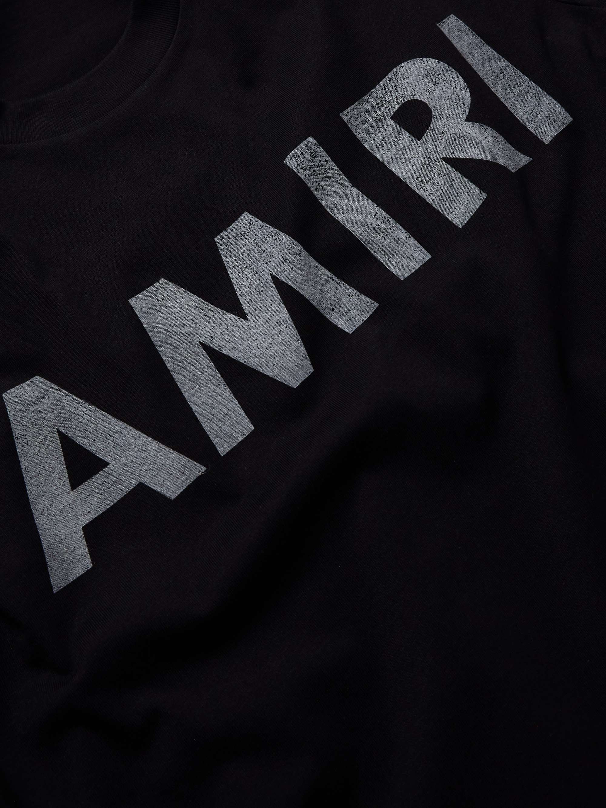 Stencil Logo-Print Cotton-Jersey T-Shirt view