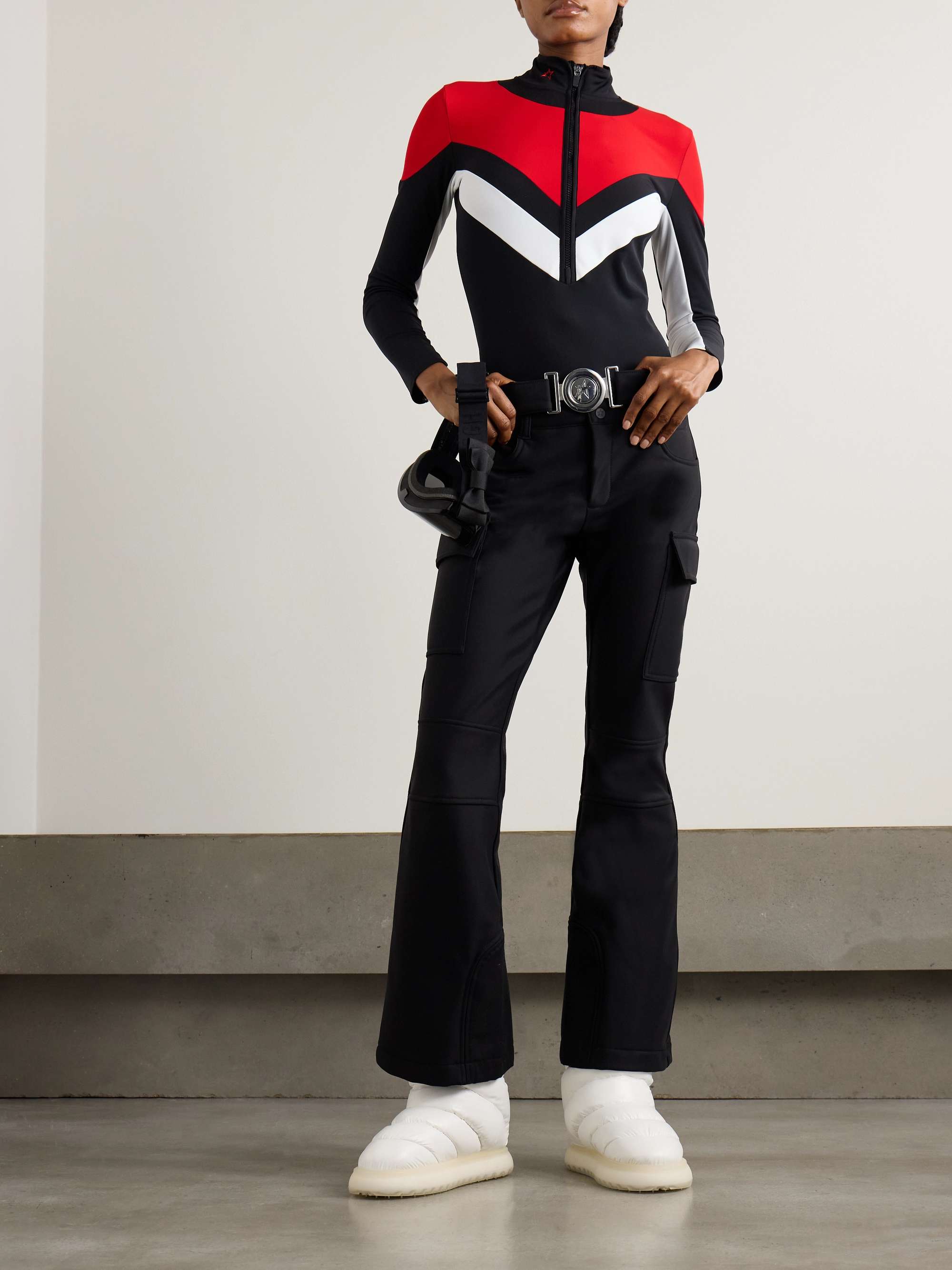Printed stretch-jersey base layer view