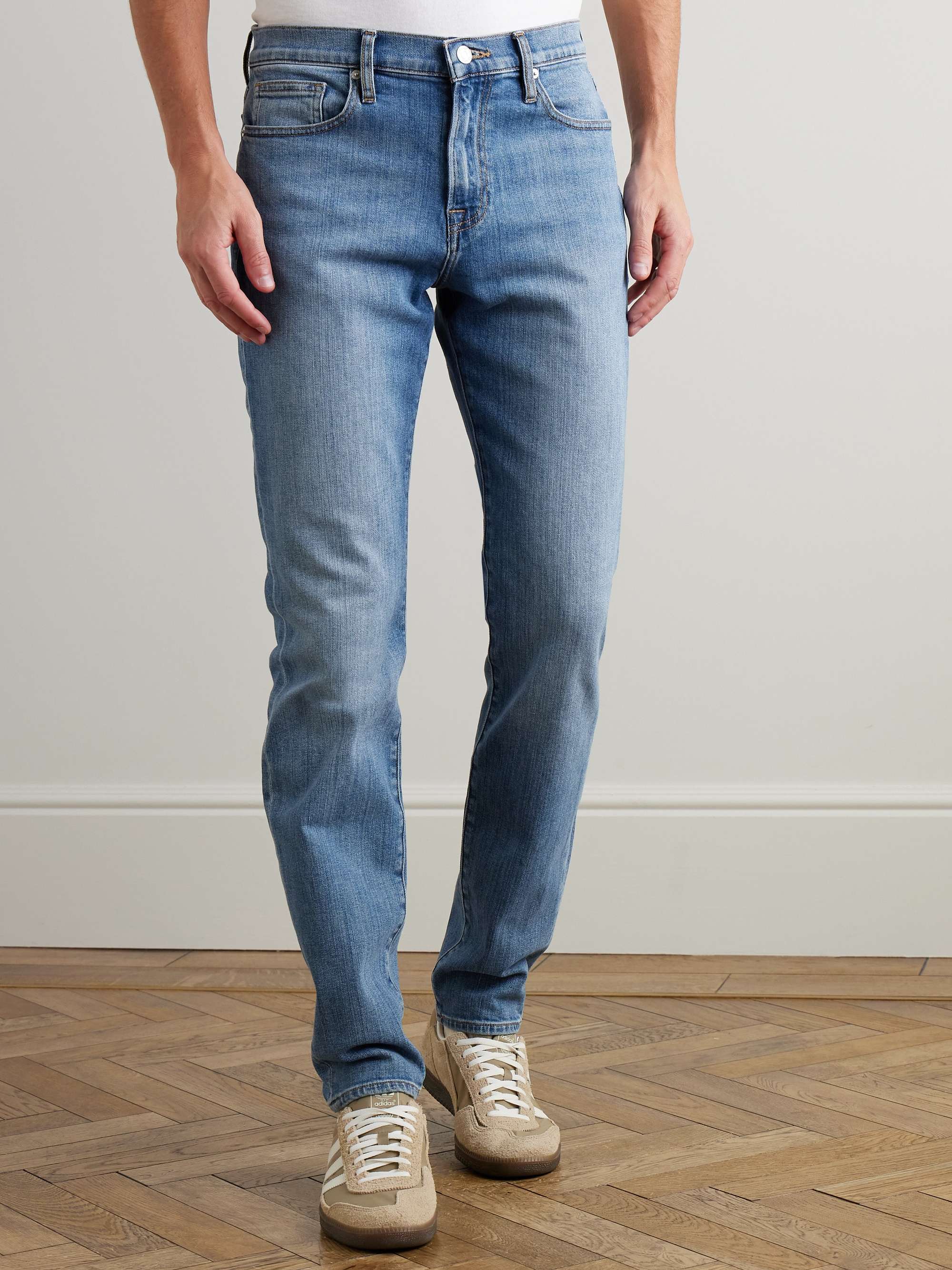 L'Homme Athletic Straight-Leg Jeans view