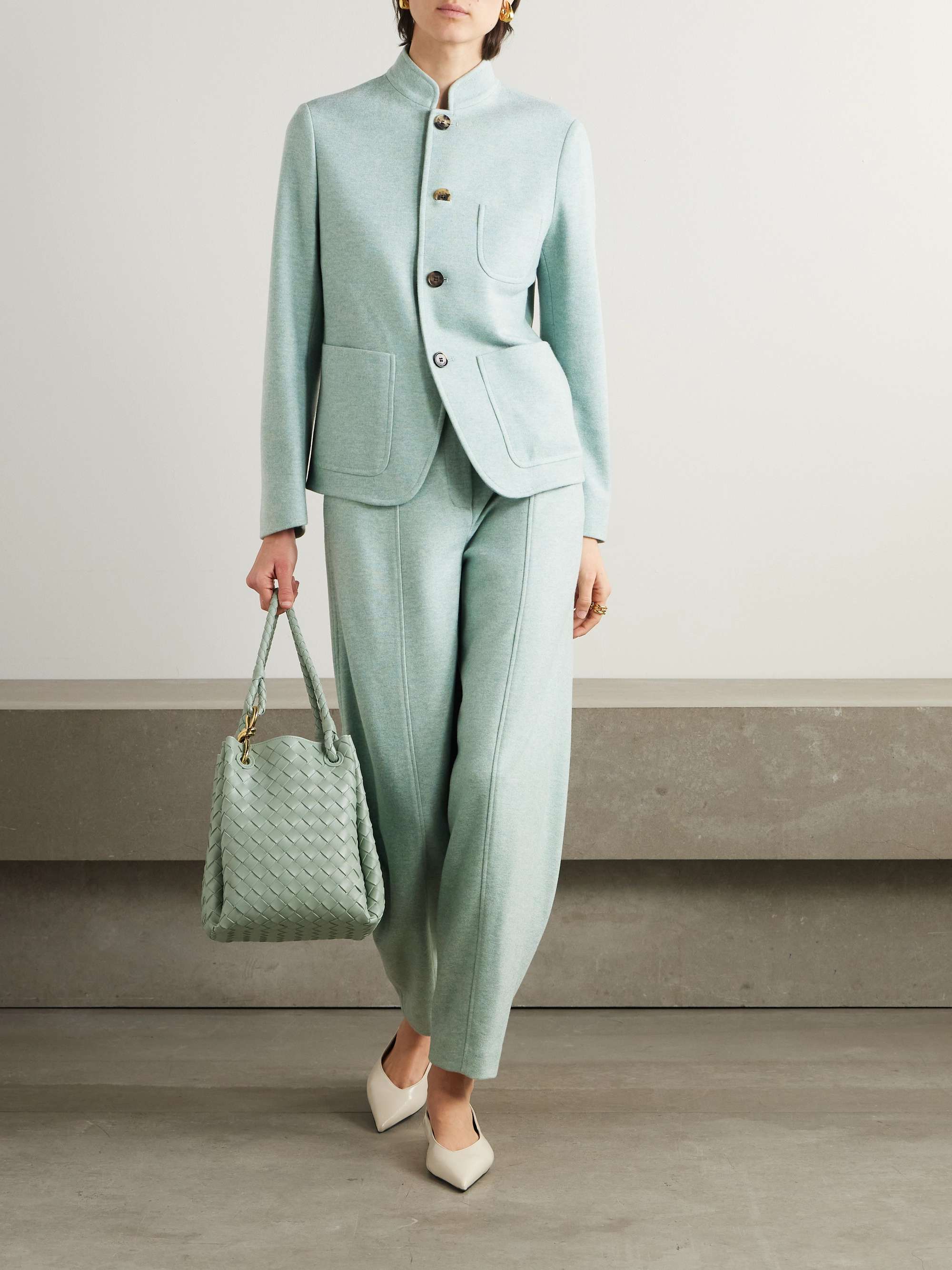 Mini Spagna cashmere-blend jacket view