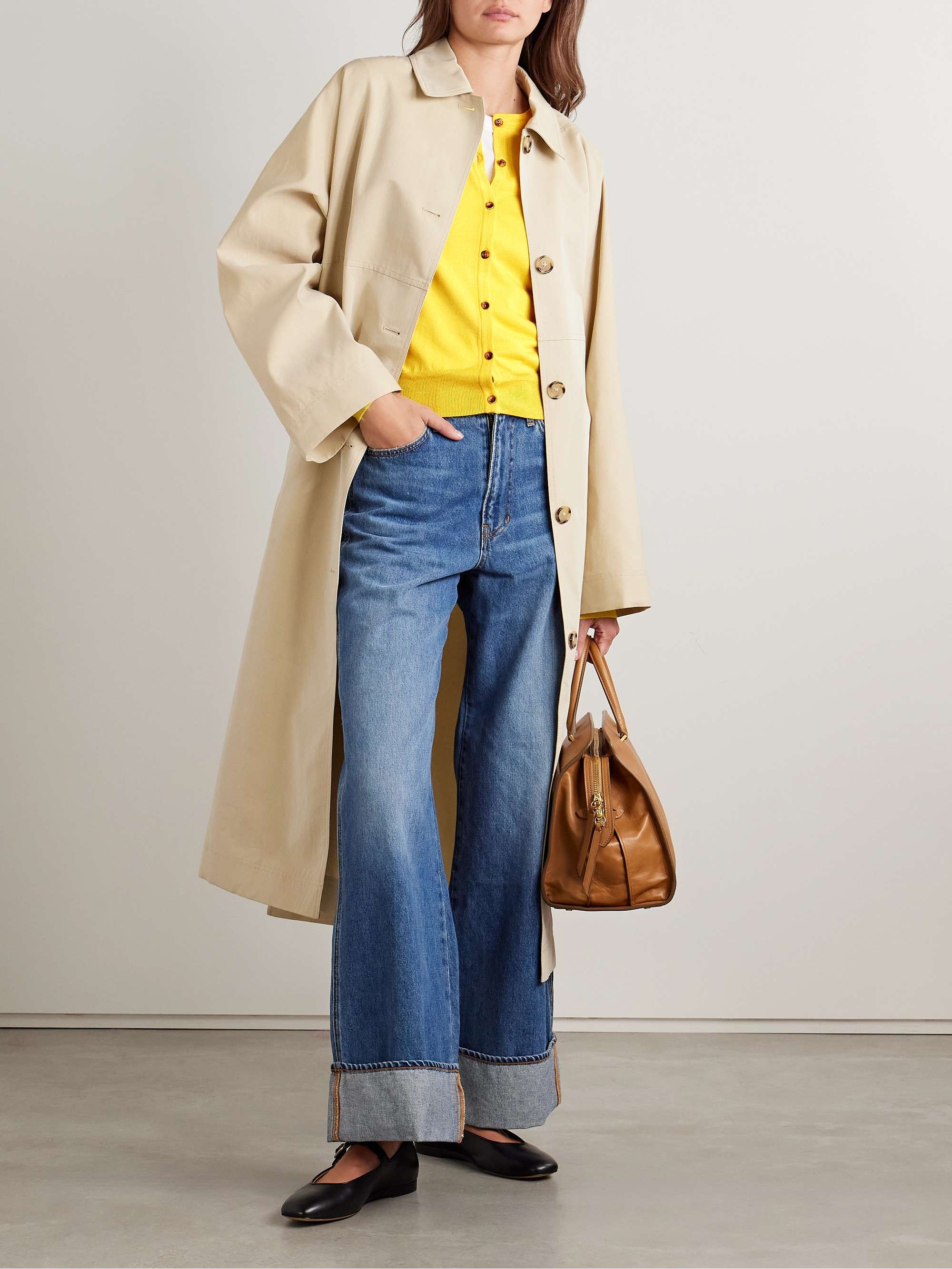 Ben silk, wool and cashmere-blend cardigan view