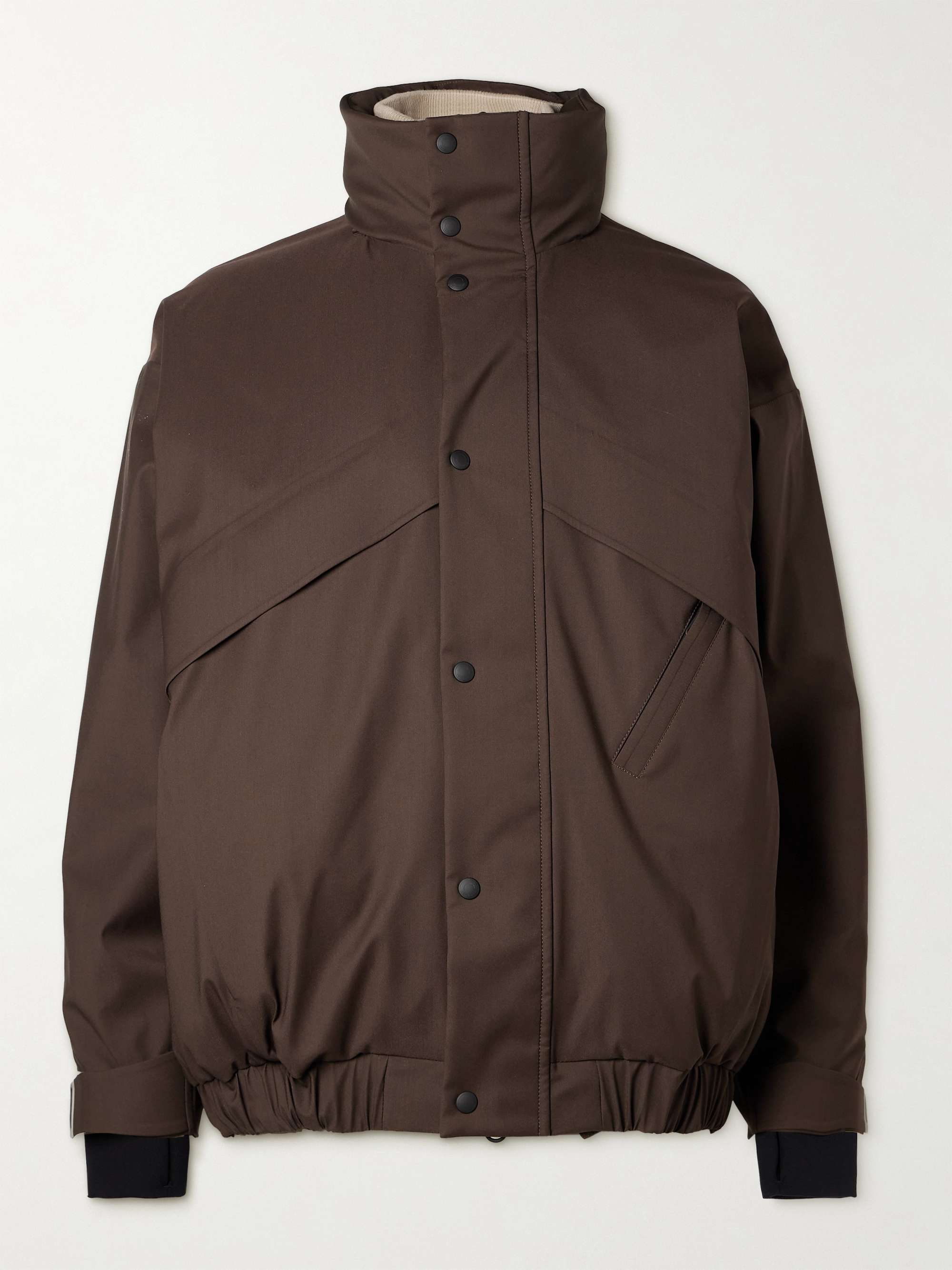 Lech Padded Storm System® Virgin Wool-Blend Hooded Ski Jacket view