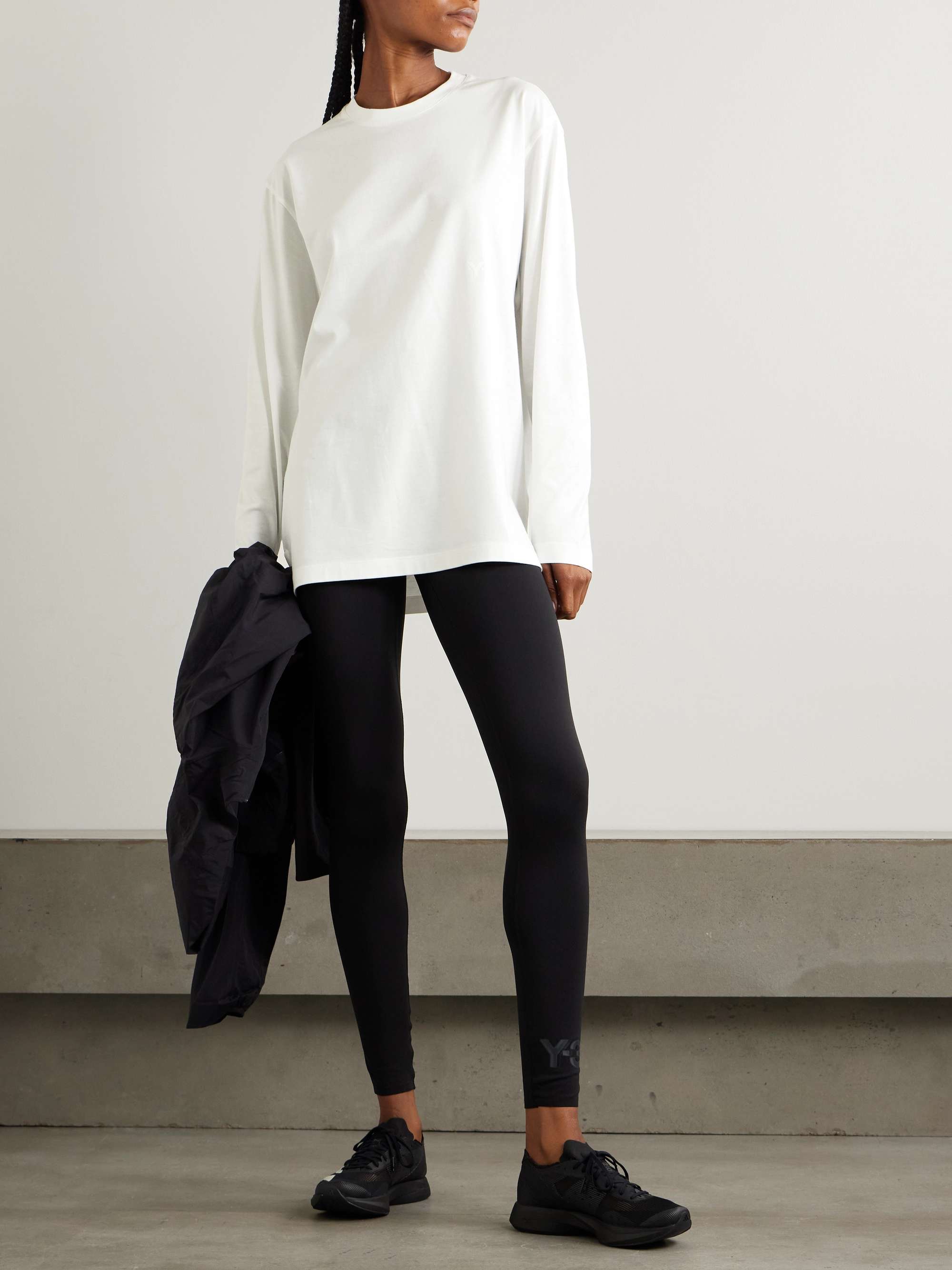 + Y-3 cotton-jersey T-Shirt view