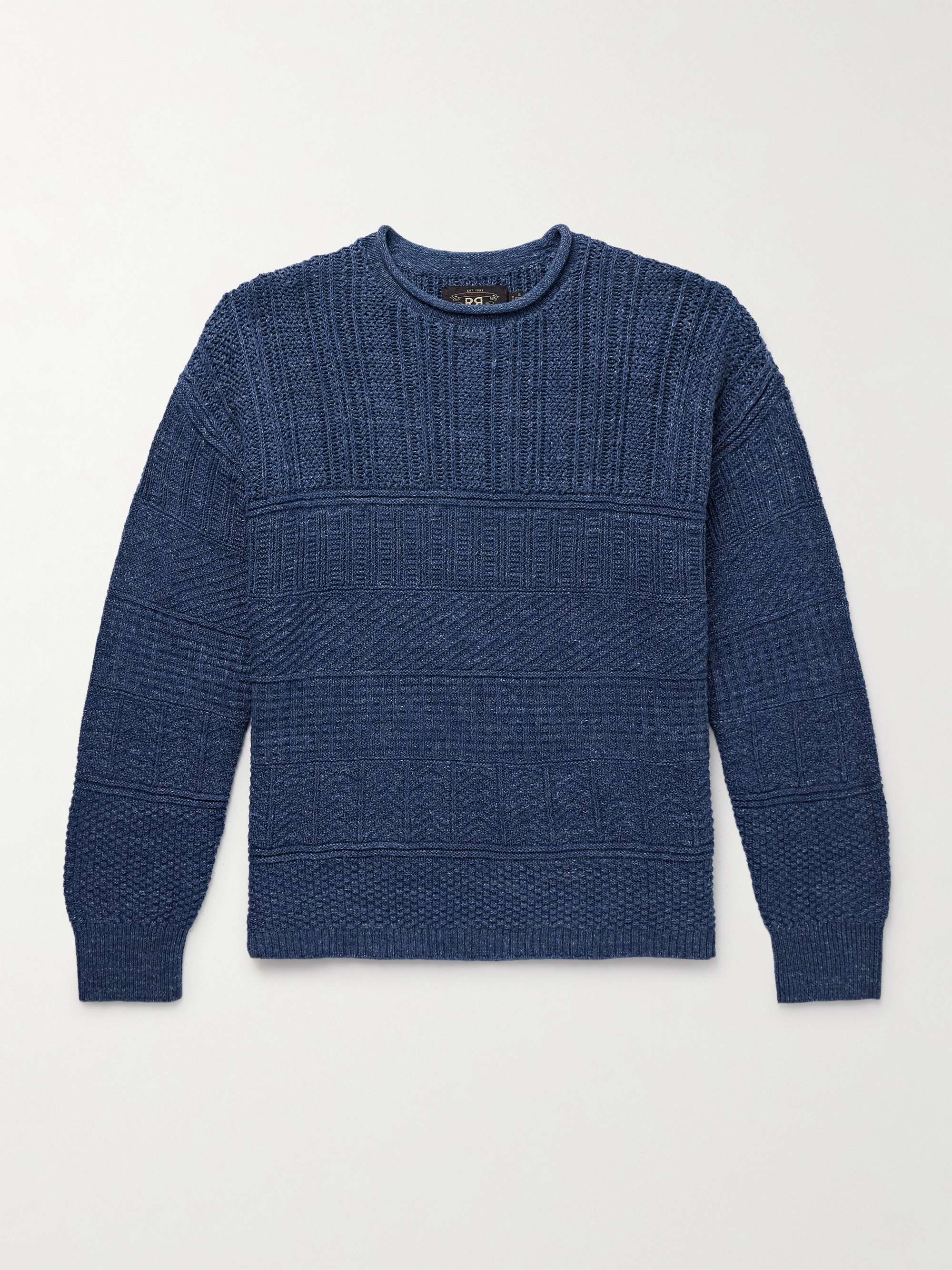 Cotton and Linen-Blend Sweater view