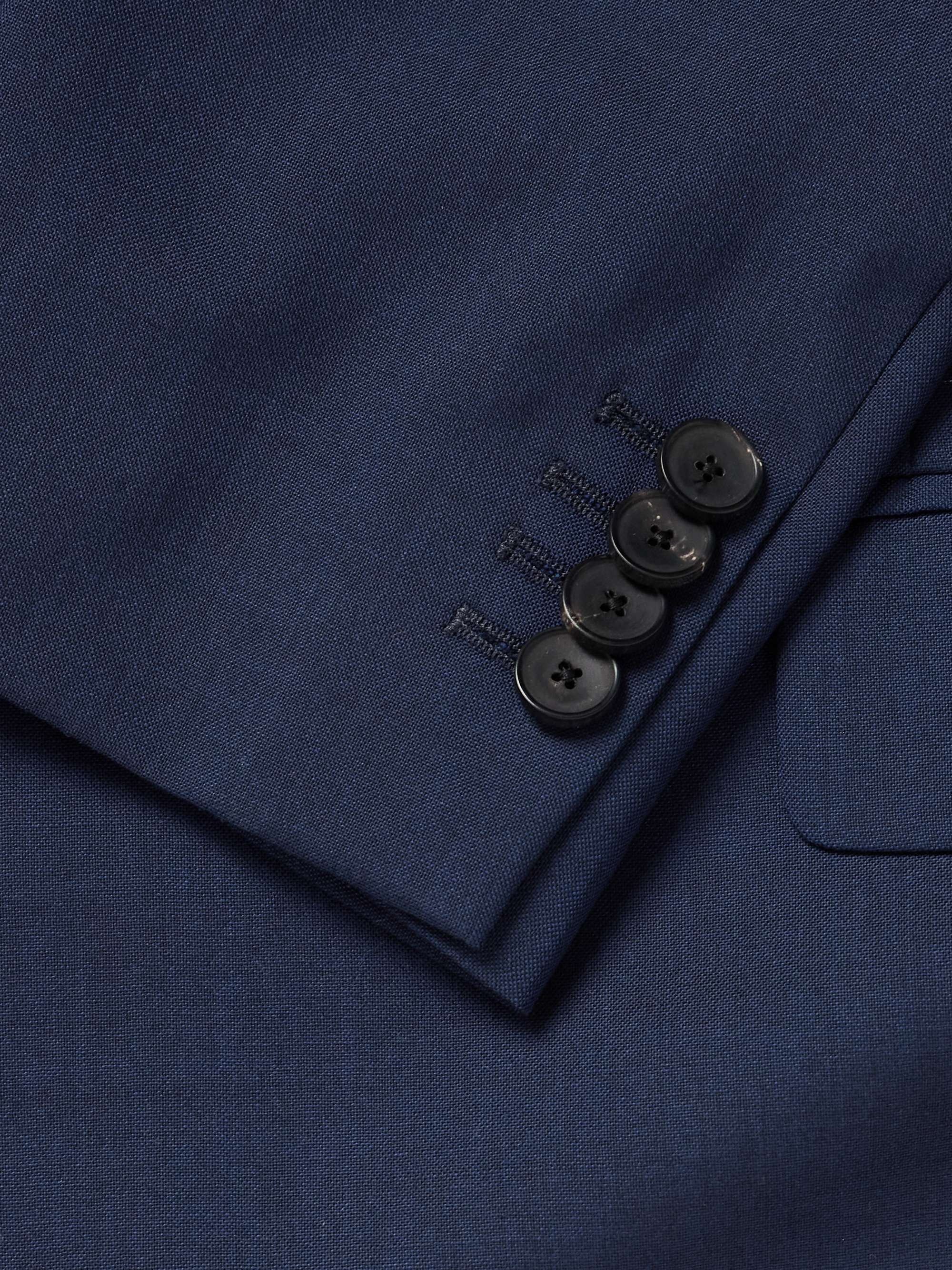 Regular-Fit Wool-Blend Suit Jacket view