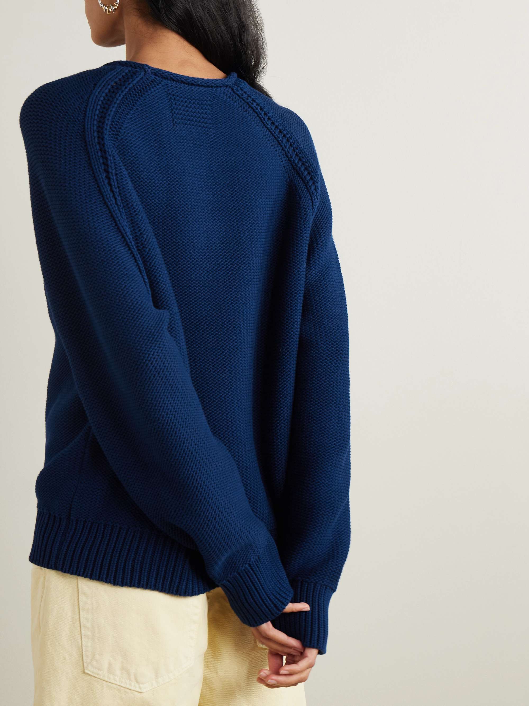 Island cotton-blend sweater view