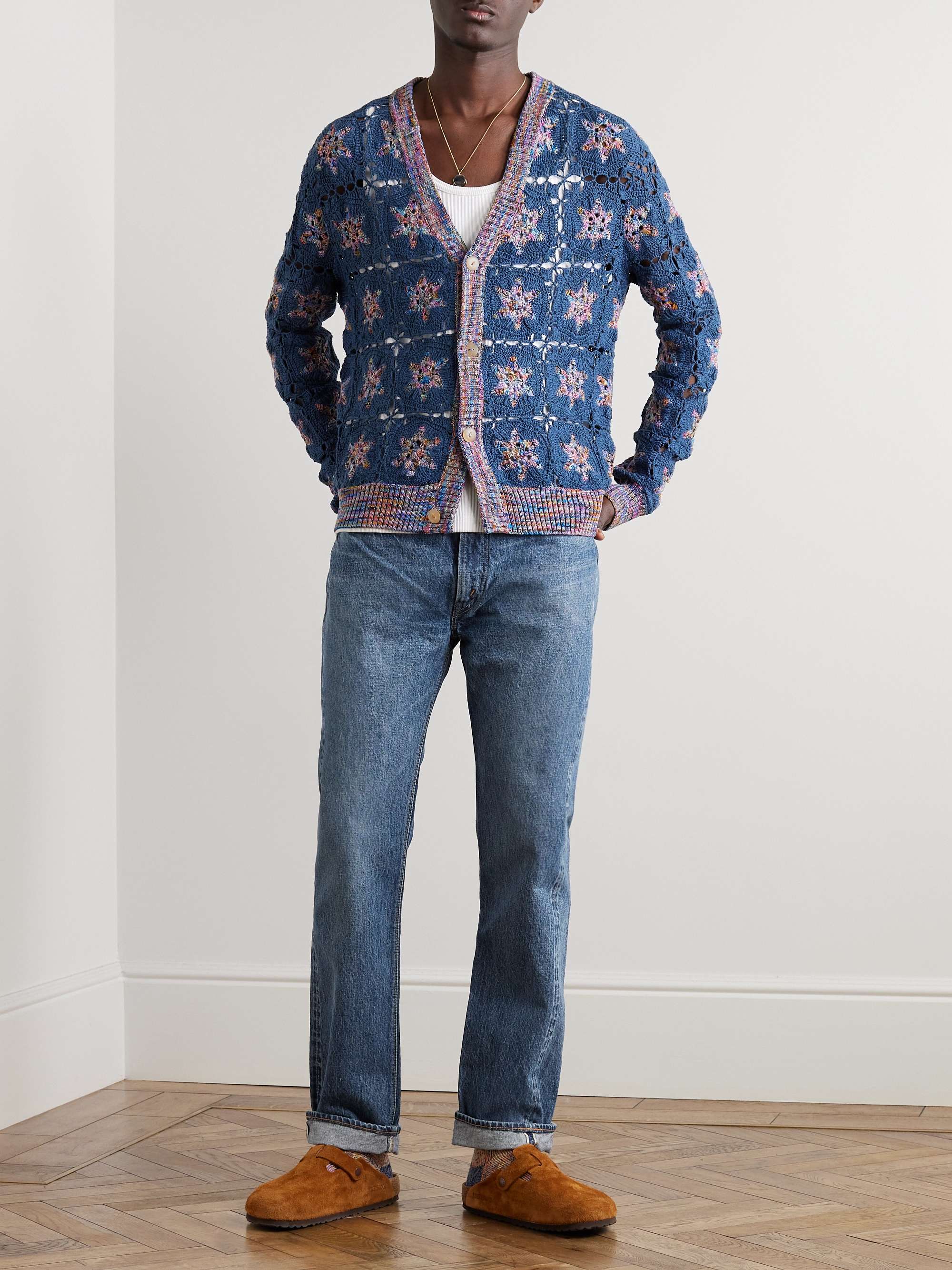 107 Slim-Fit Selvedge Denim Jeans view