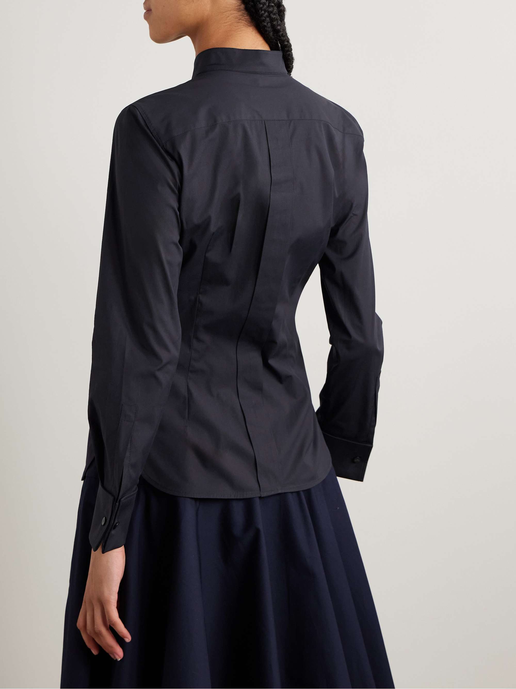 Arduino cotton-blend poplin shirt view