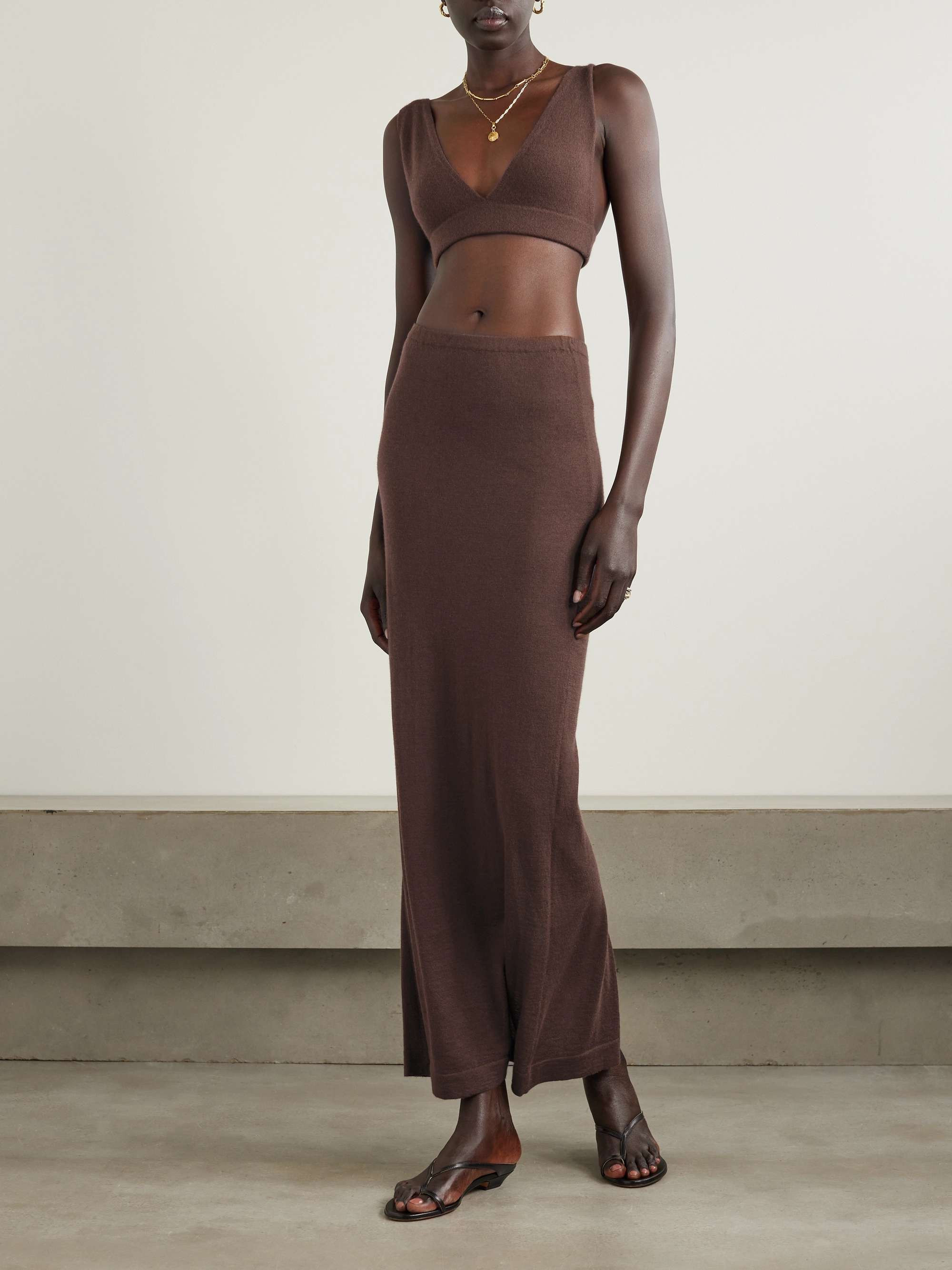 Willa cashmere bralette view