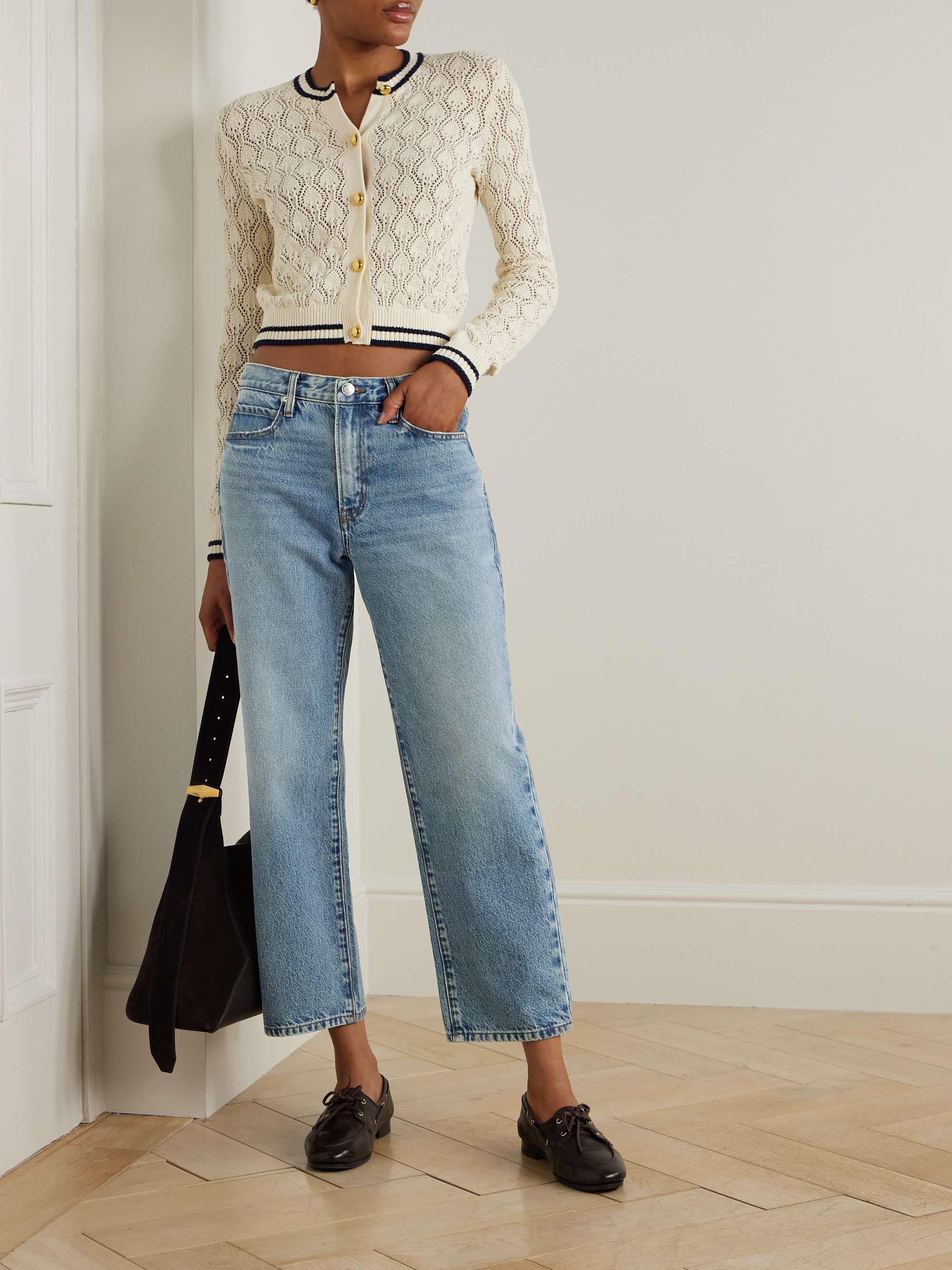 The Hang high-rise straight-leg jeans view