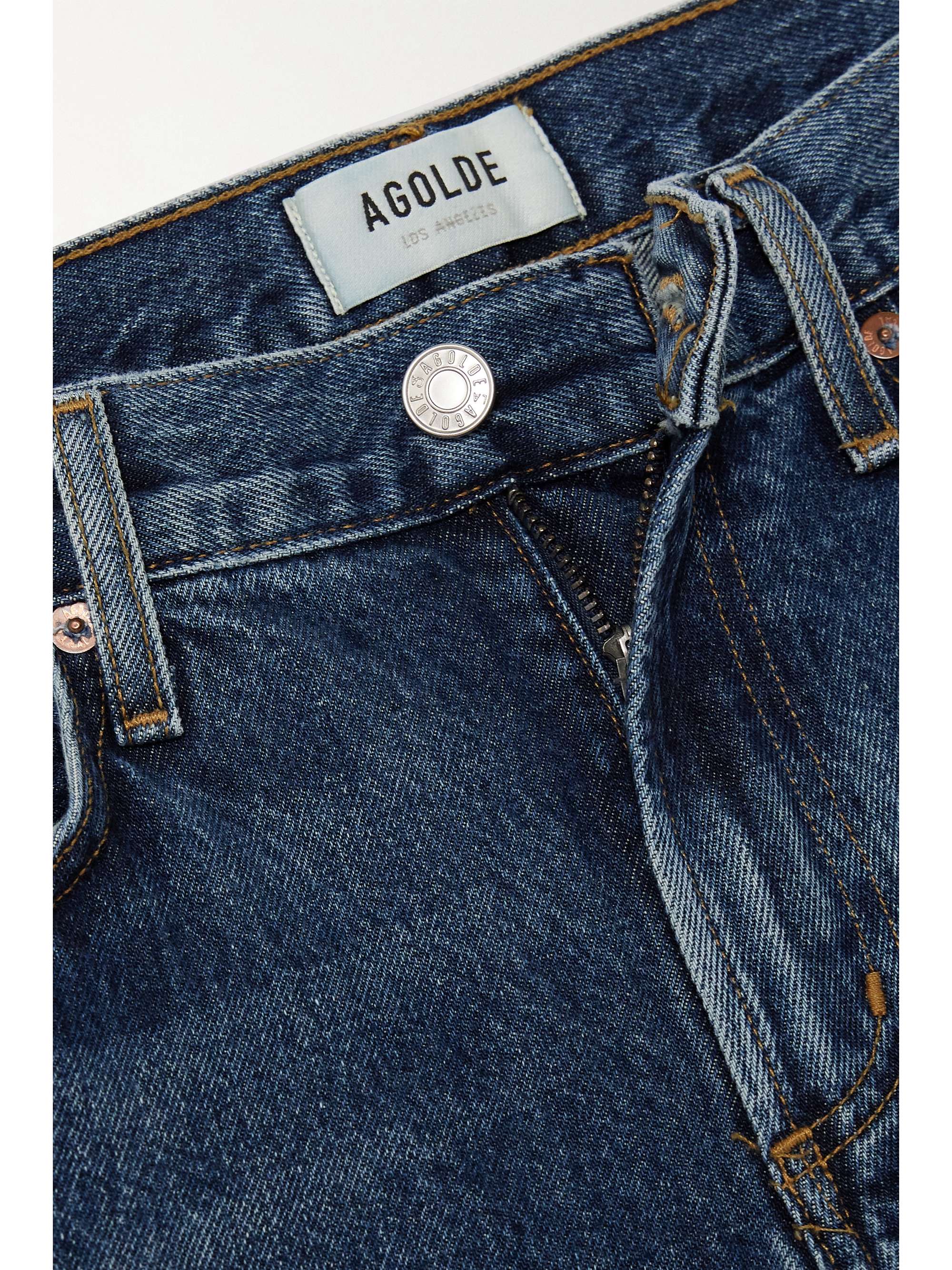 Clara Baggy low-rise wide-leg organic jeans view