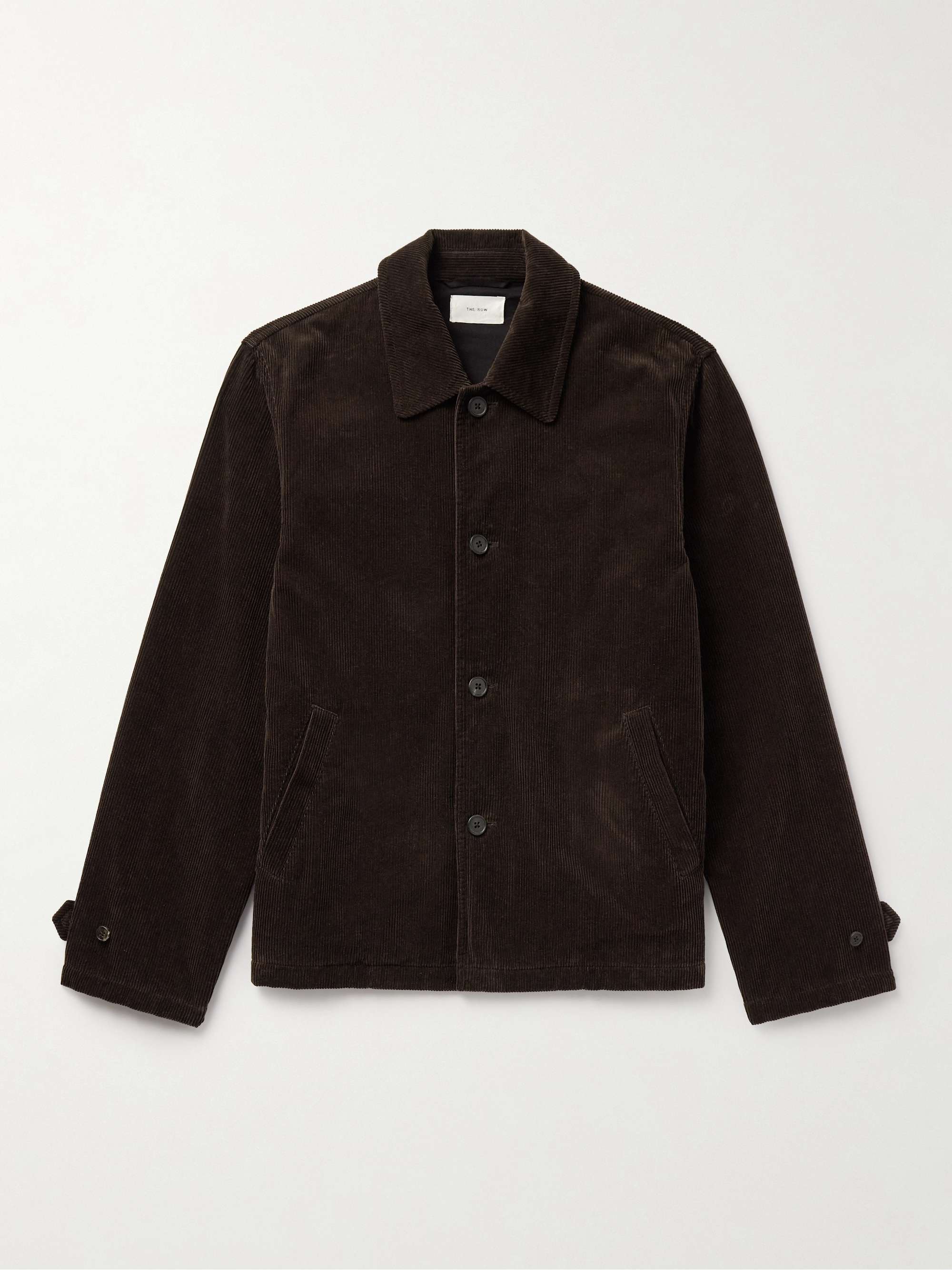 Carsten Cotton and Cashmere-Blend Corduroy Overshirt view