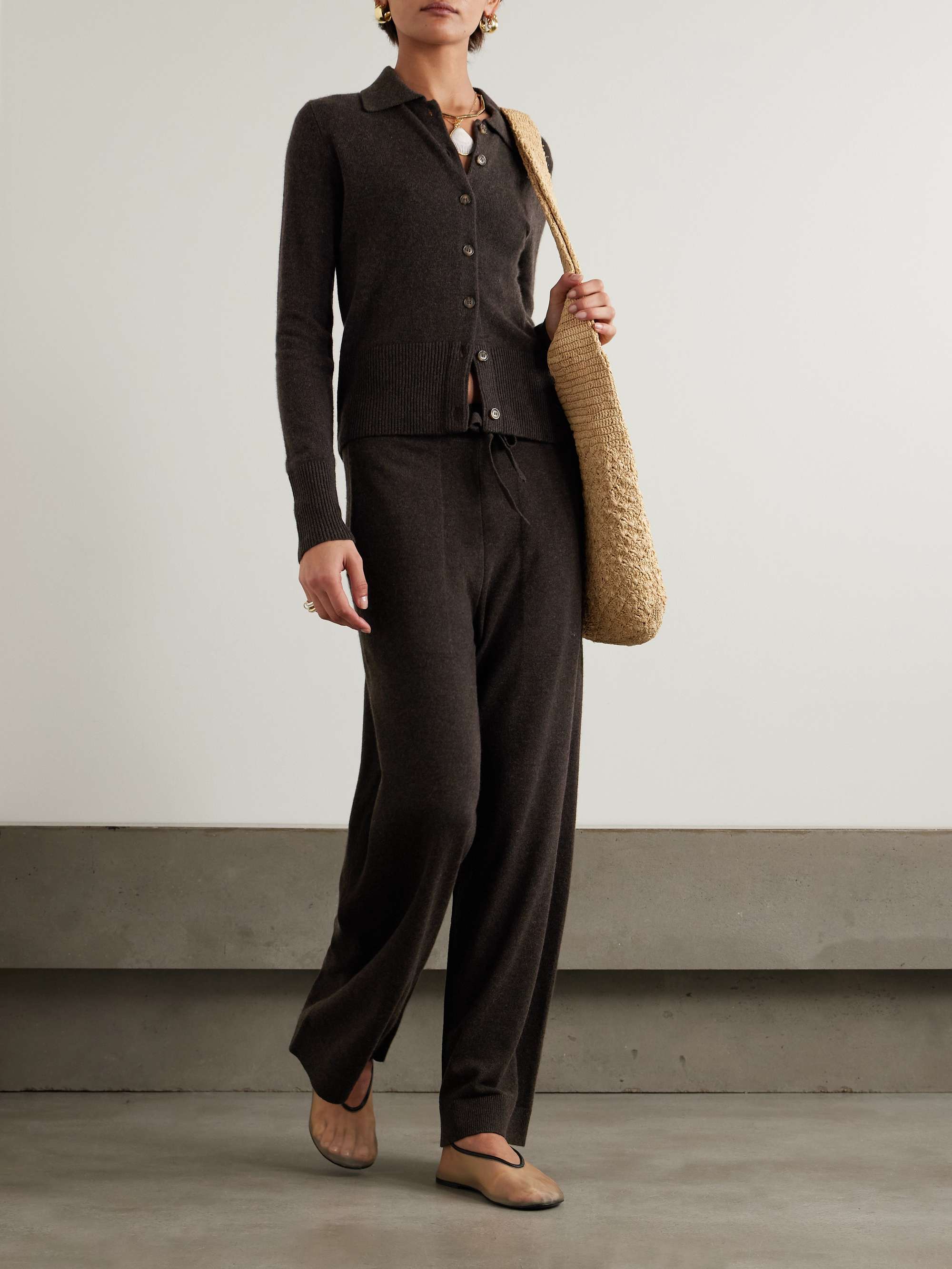 Fraga organic cashmere cardigan view