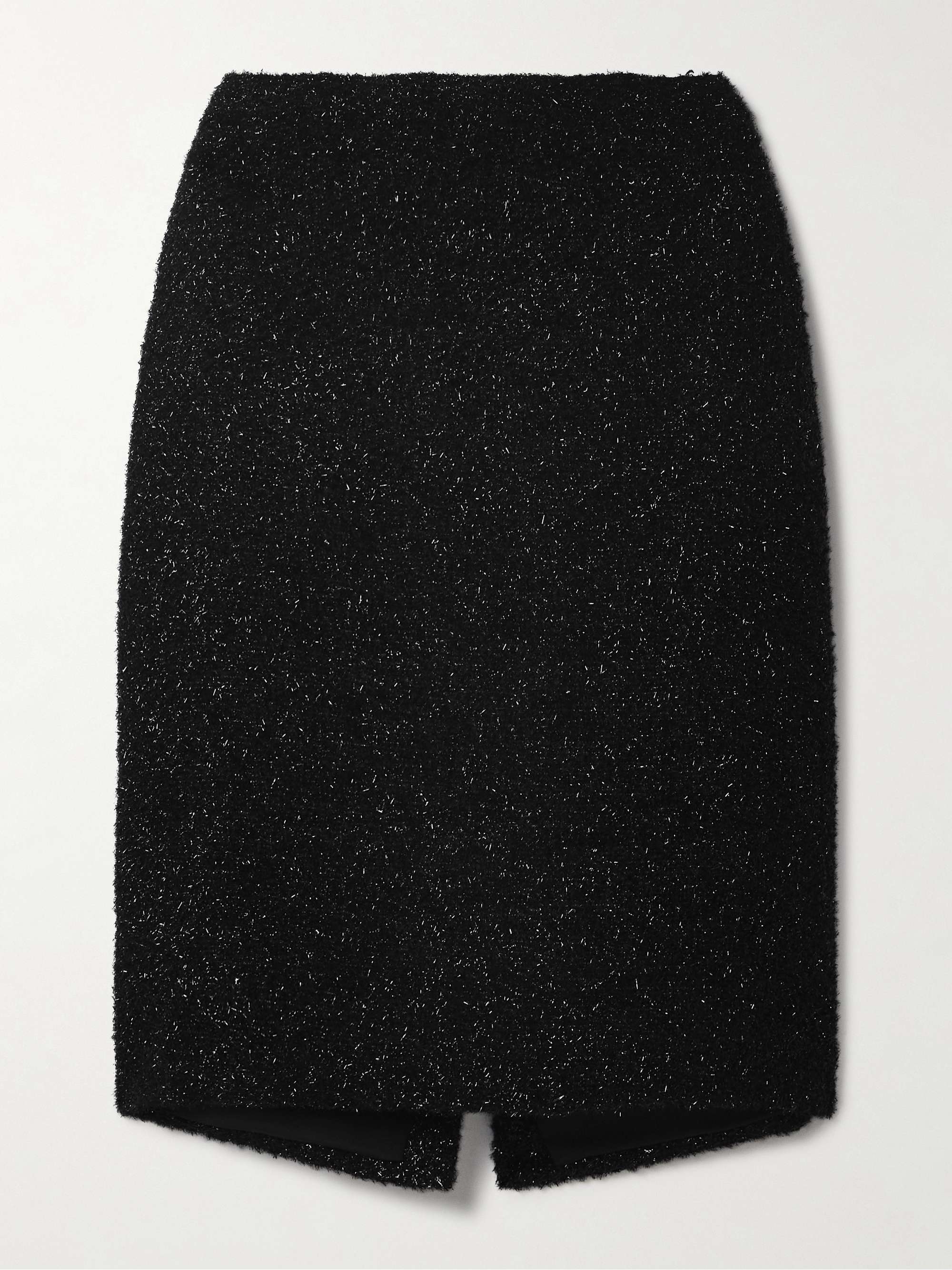Corinna metallic fil coupé skirt view
