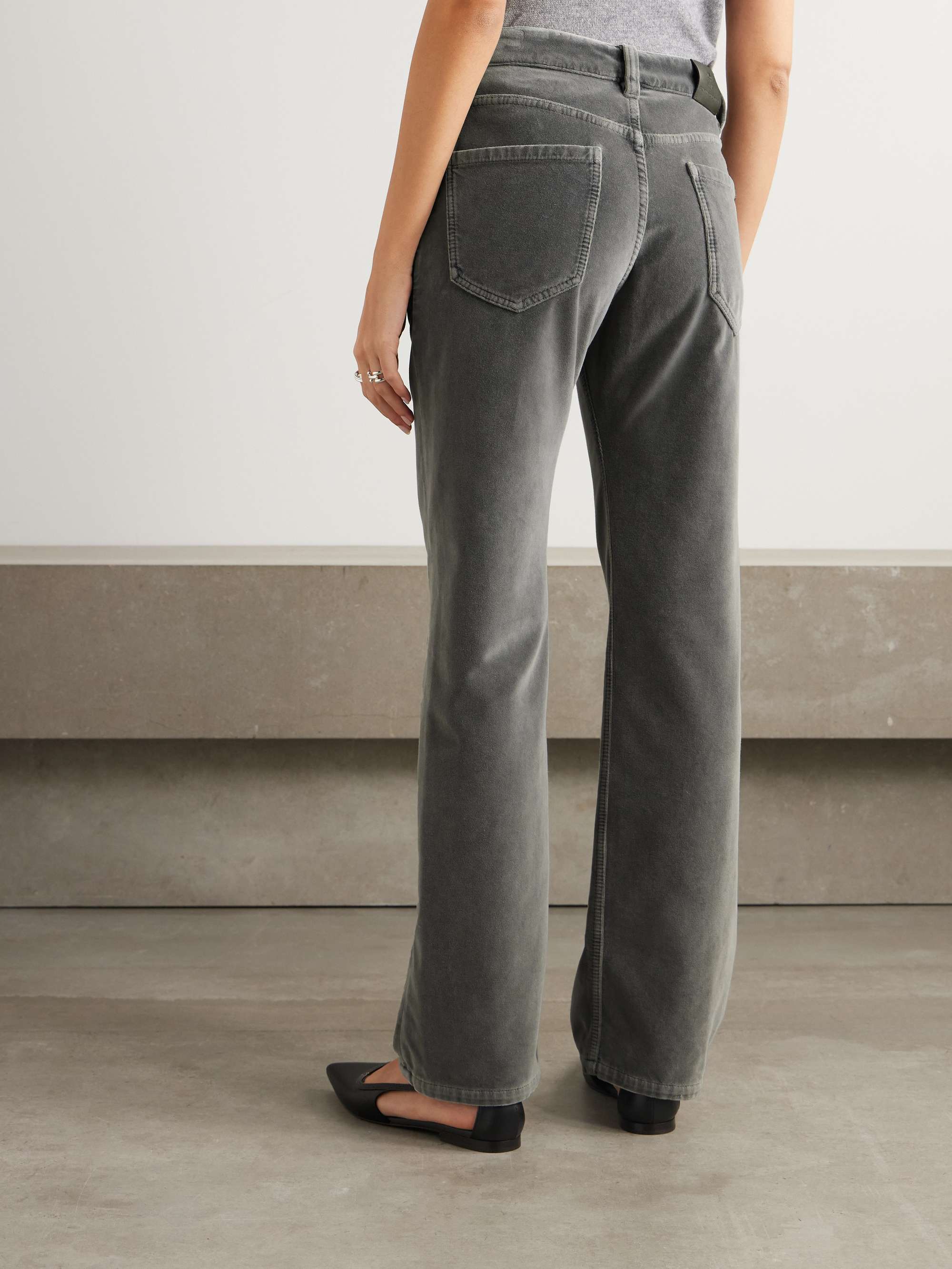 Velour pants view