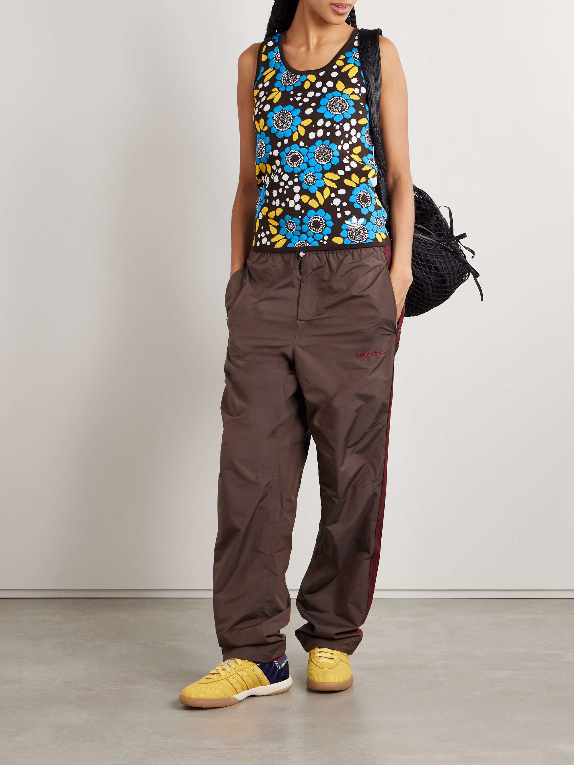+ Wales Bonner jacquard-knit tank view