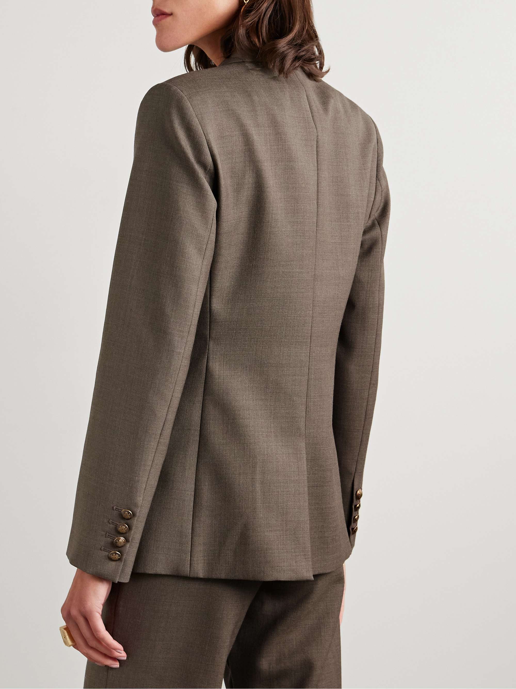 Nelson wool-twill jacket view