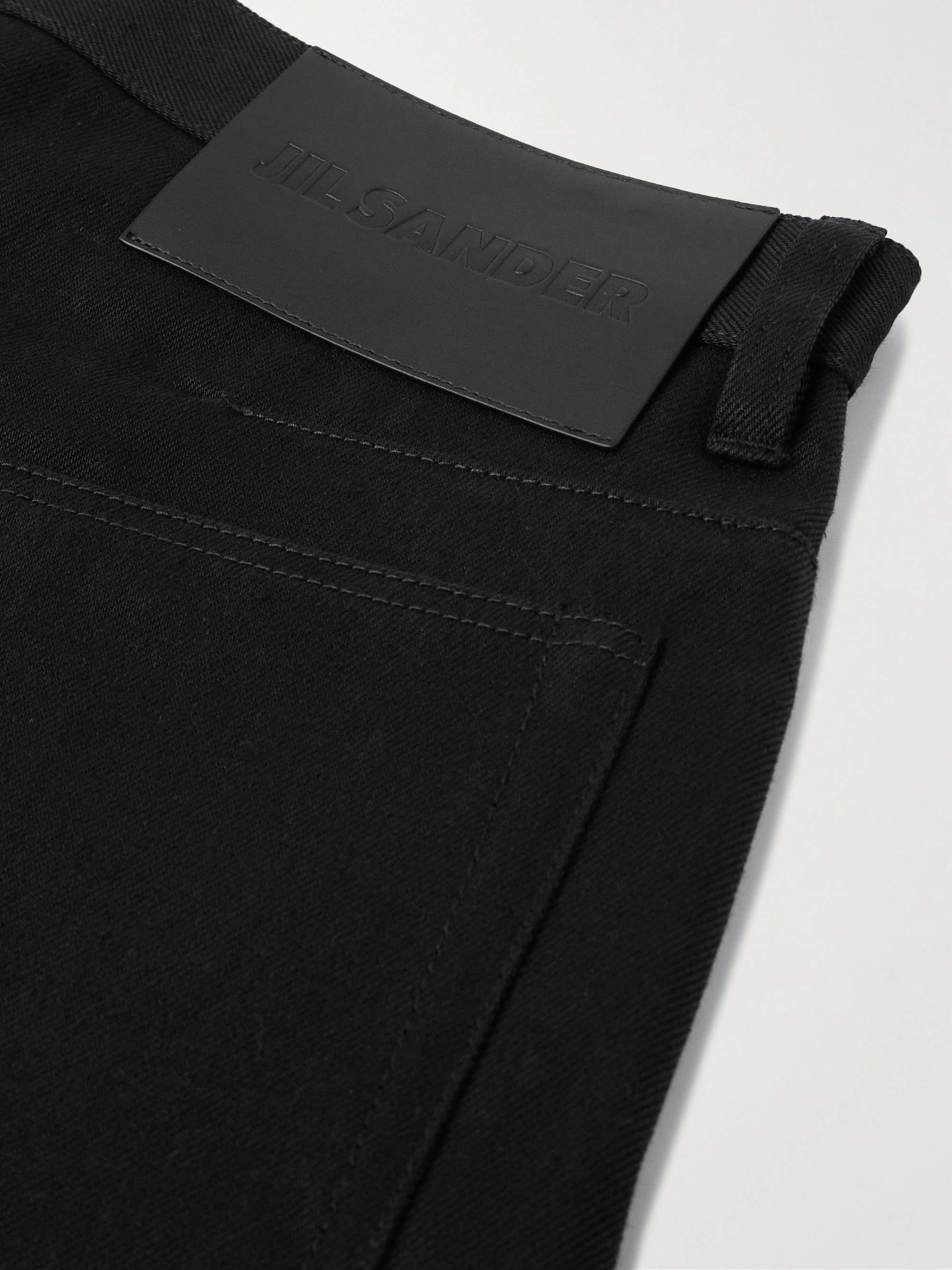 Straight-Leg Denim Shorts view