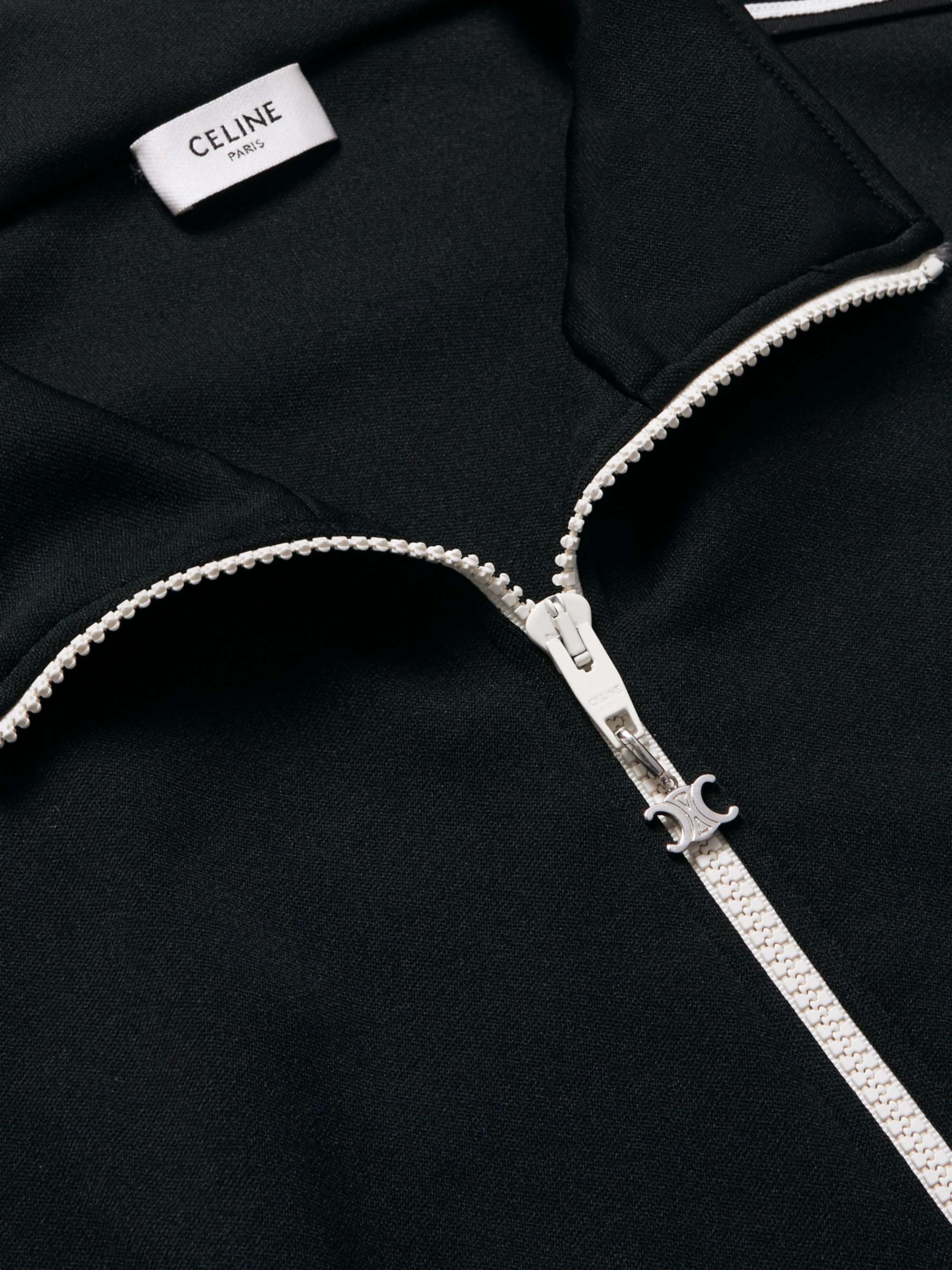 Striped Jersey Track Jacket view