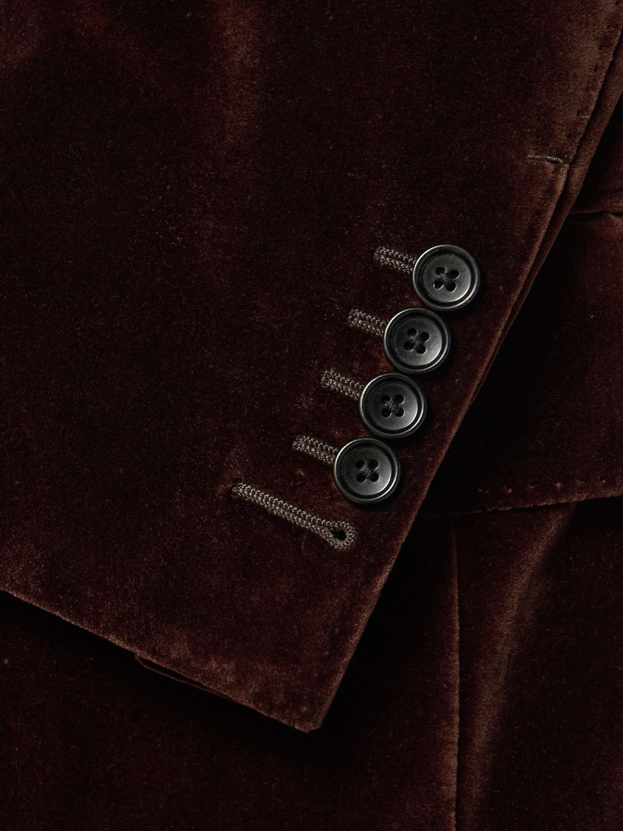 Dyllan Cotton-Velvet Suit Jacket view