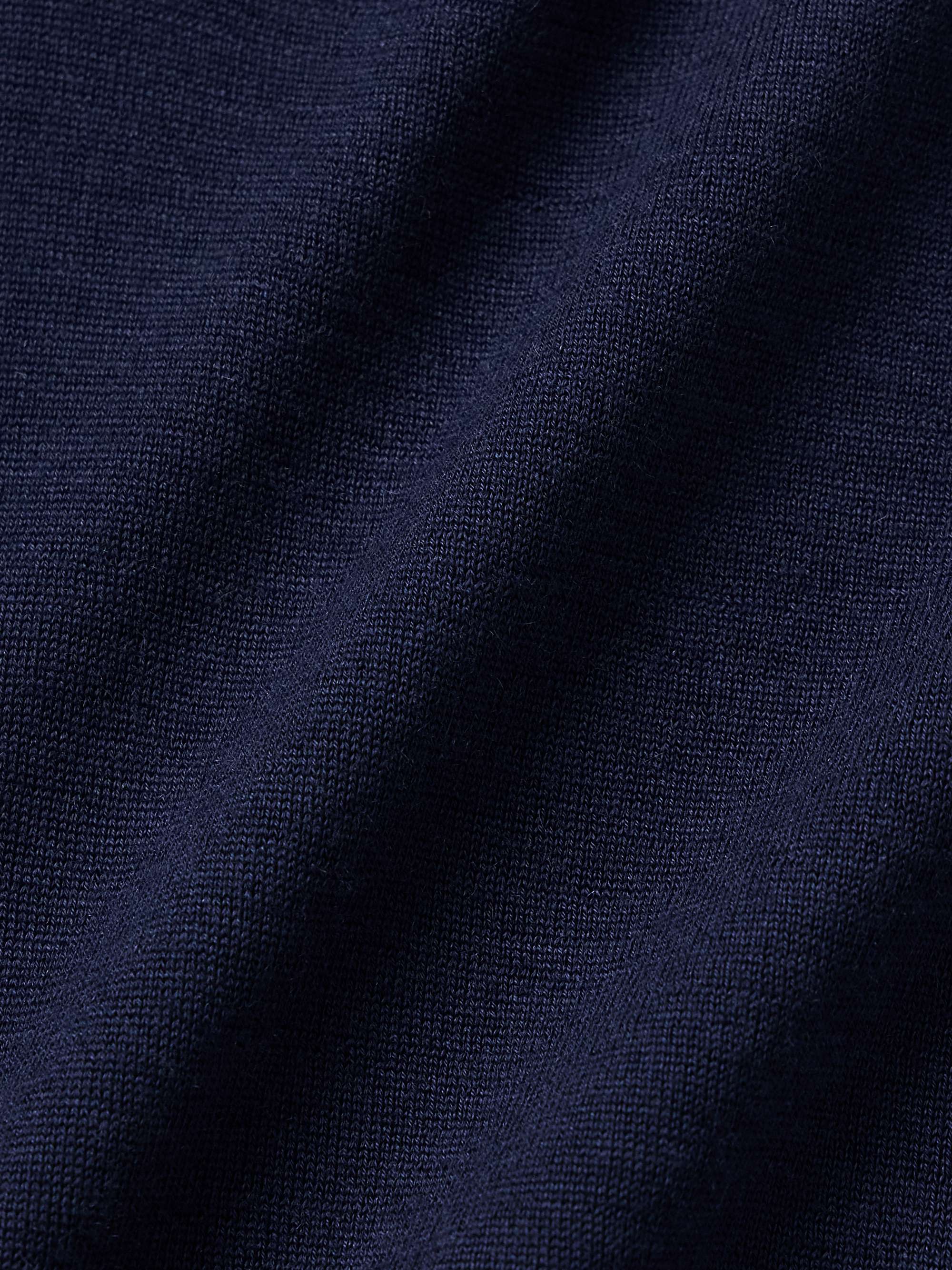 Duke Slim-Fit Worsted Cashmere Polo Sweater view