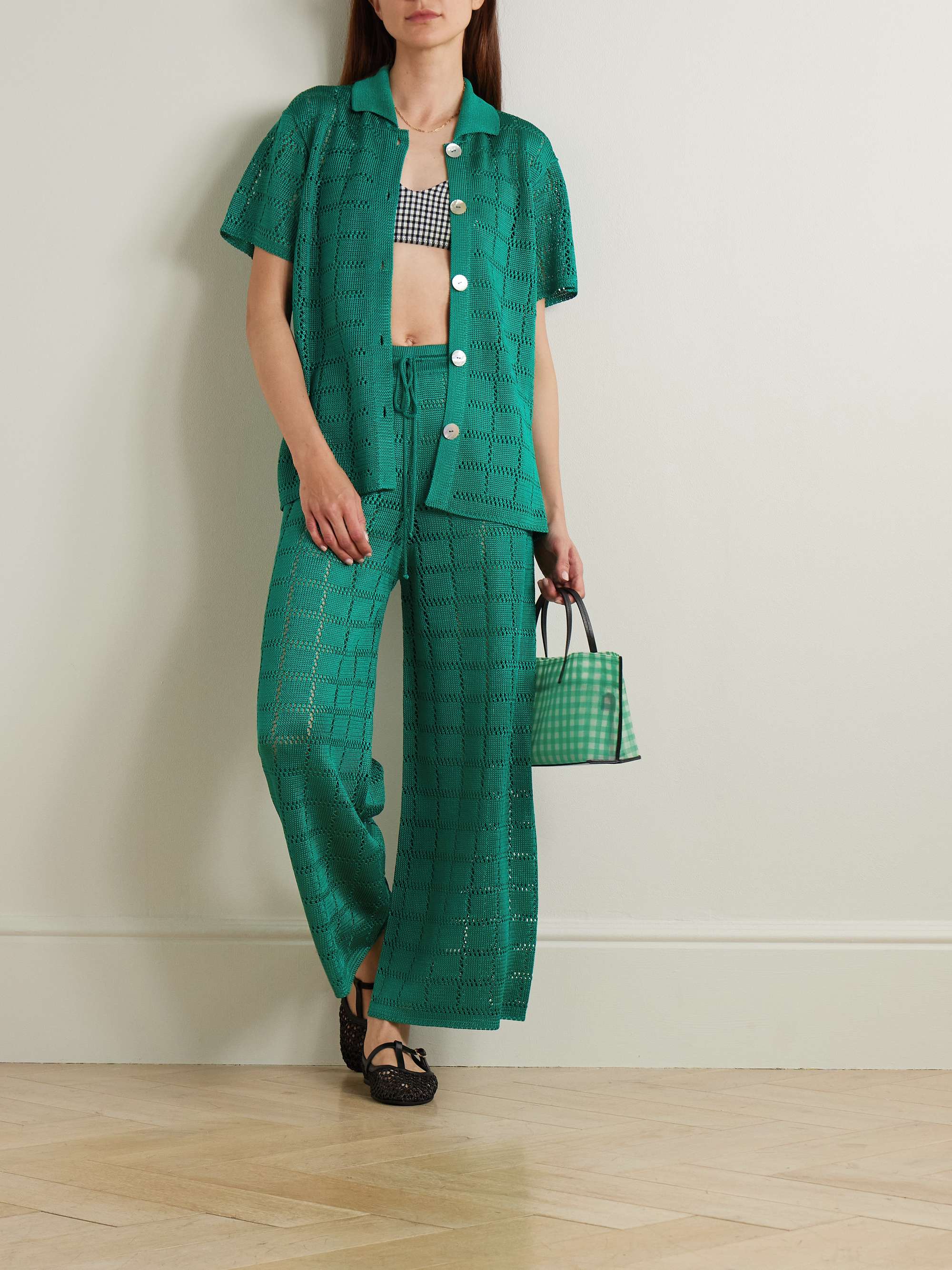 Crocheted shirt view