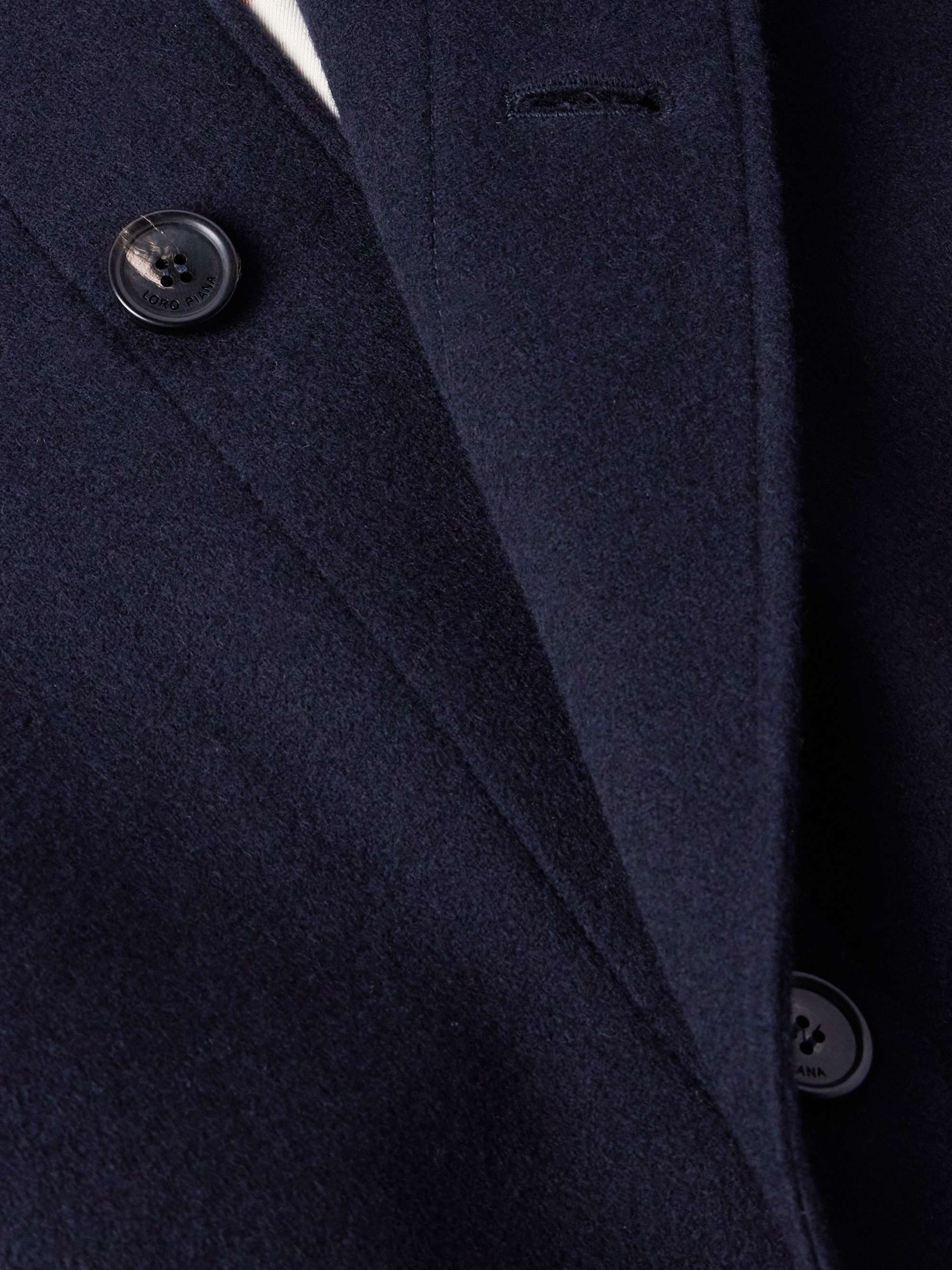 Daito Shawl-Collar Double-Faced Cashmere Coat view