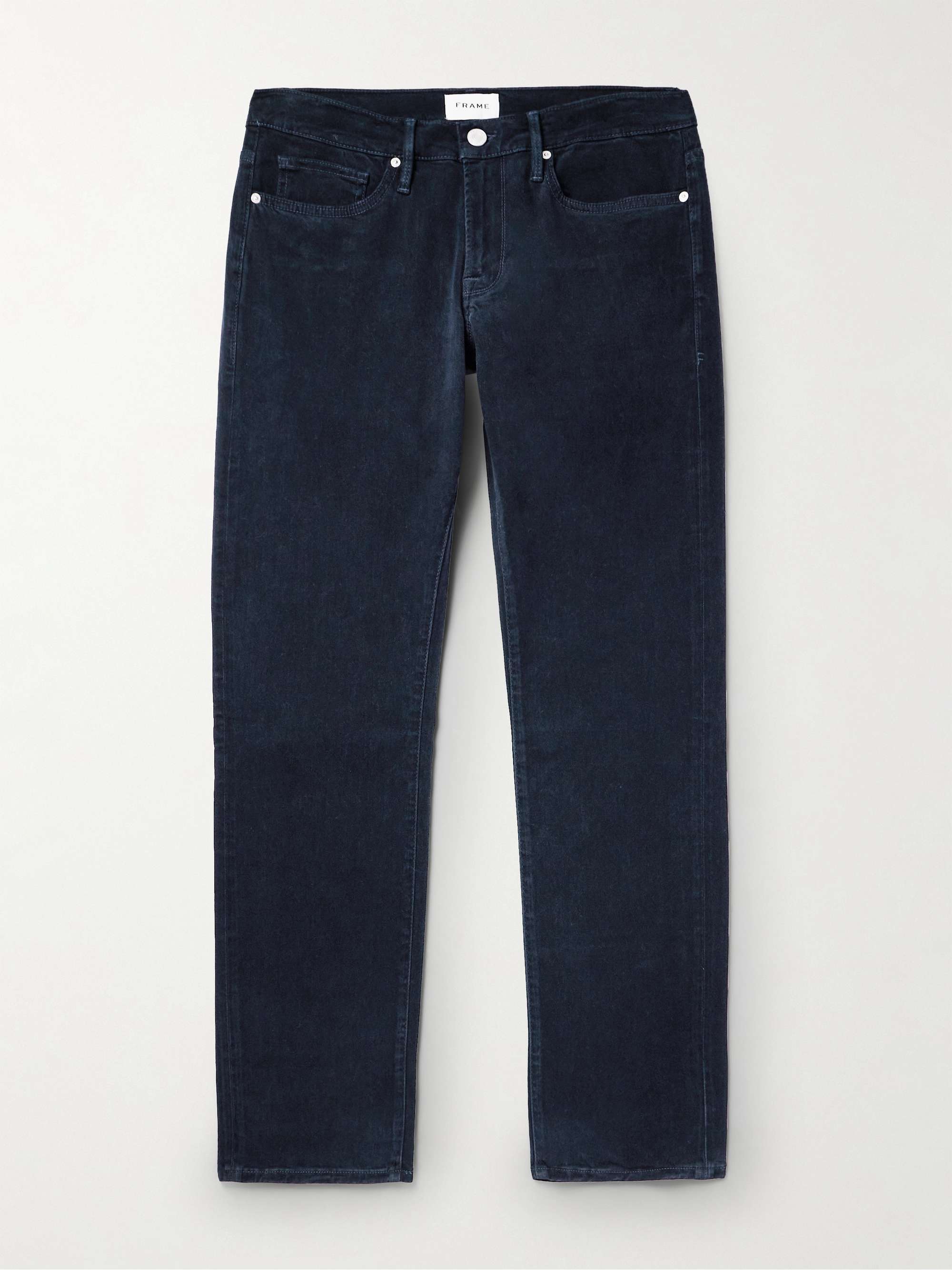 L'Homme Slim-Fit Stretch-Lyocell Trousers view
