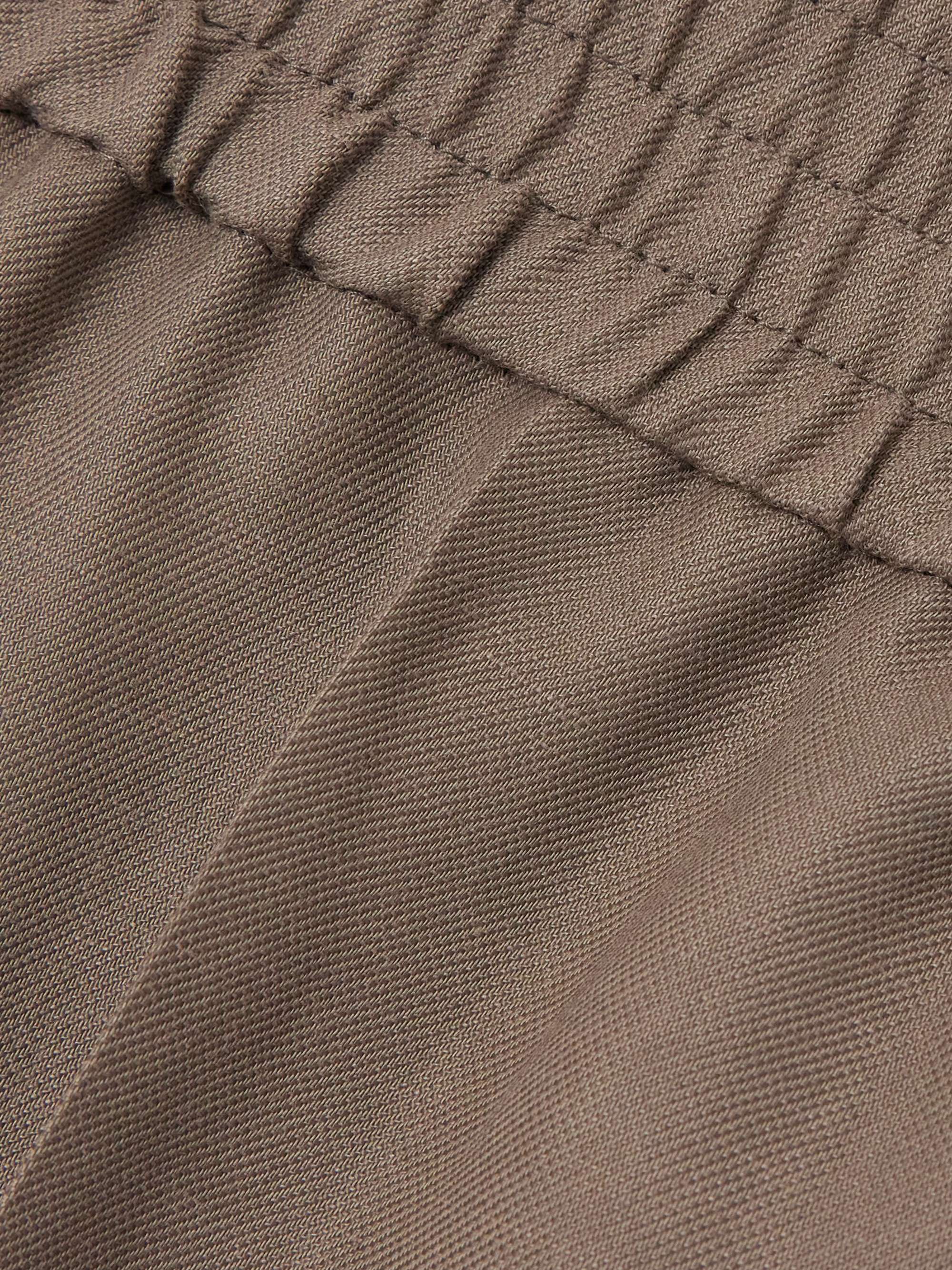 Woven tapered pants view