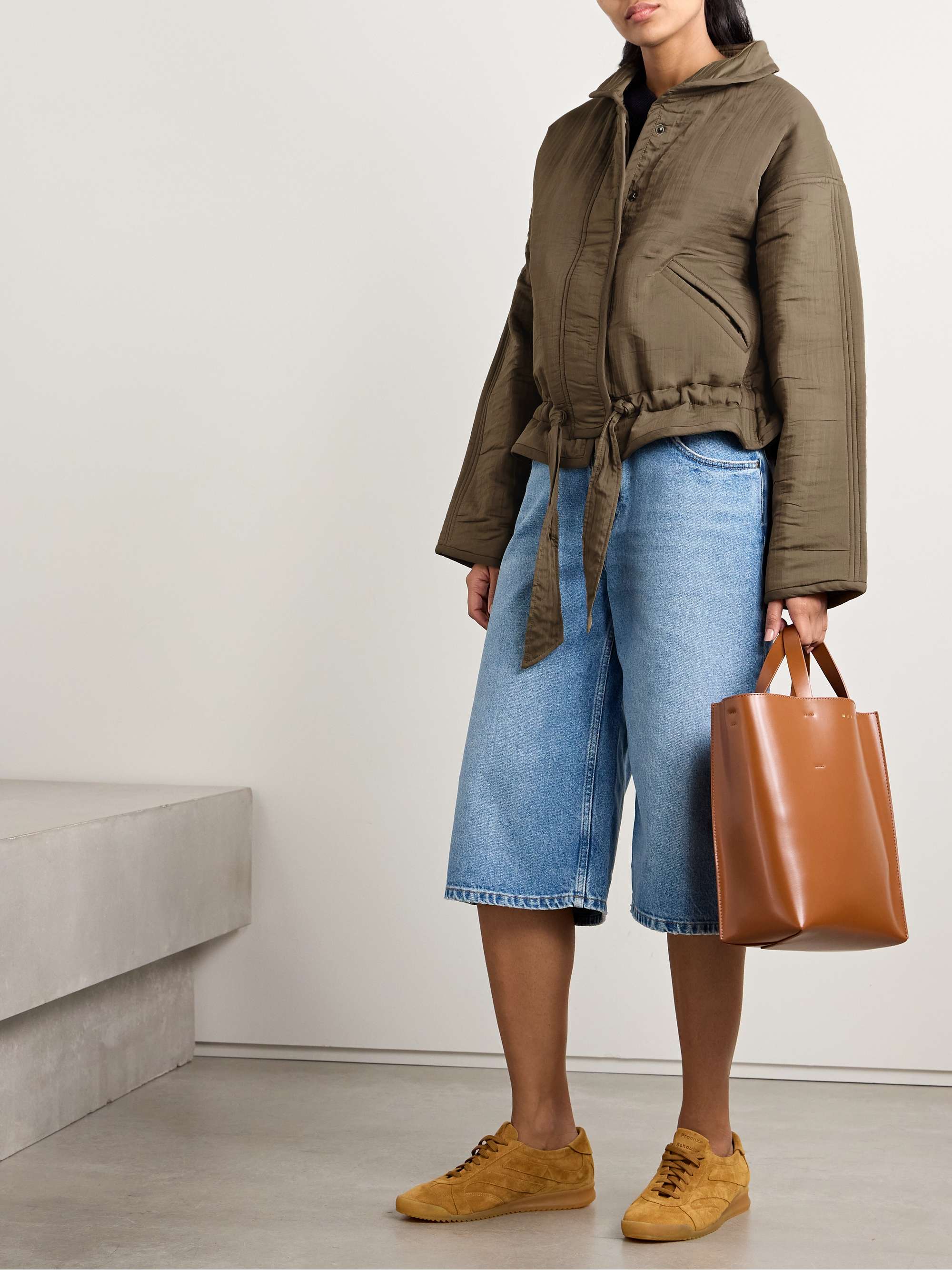 Selane padded woven jacket view