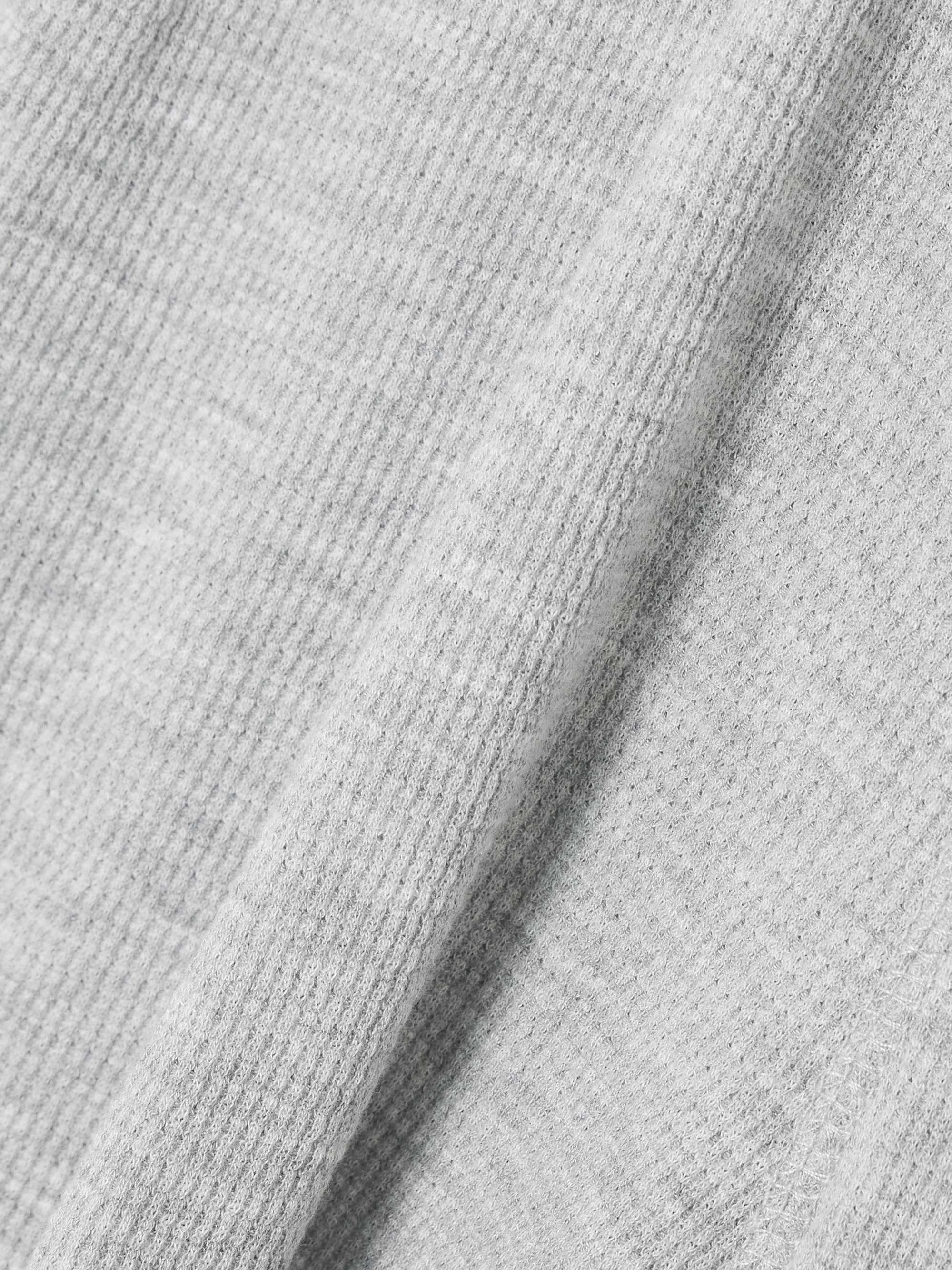 Waffle-knit jersey track pants view