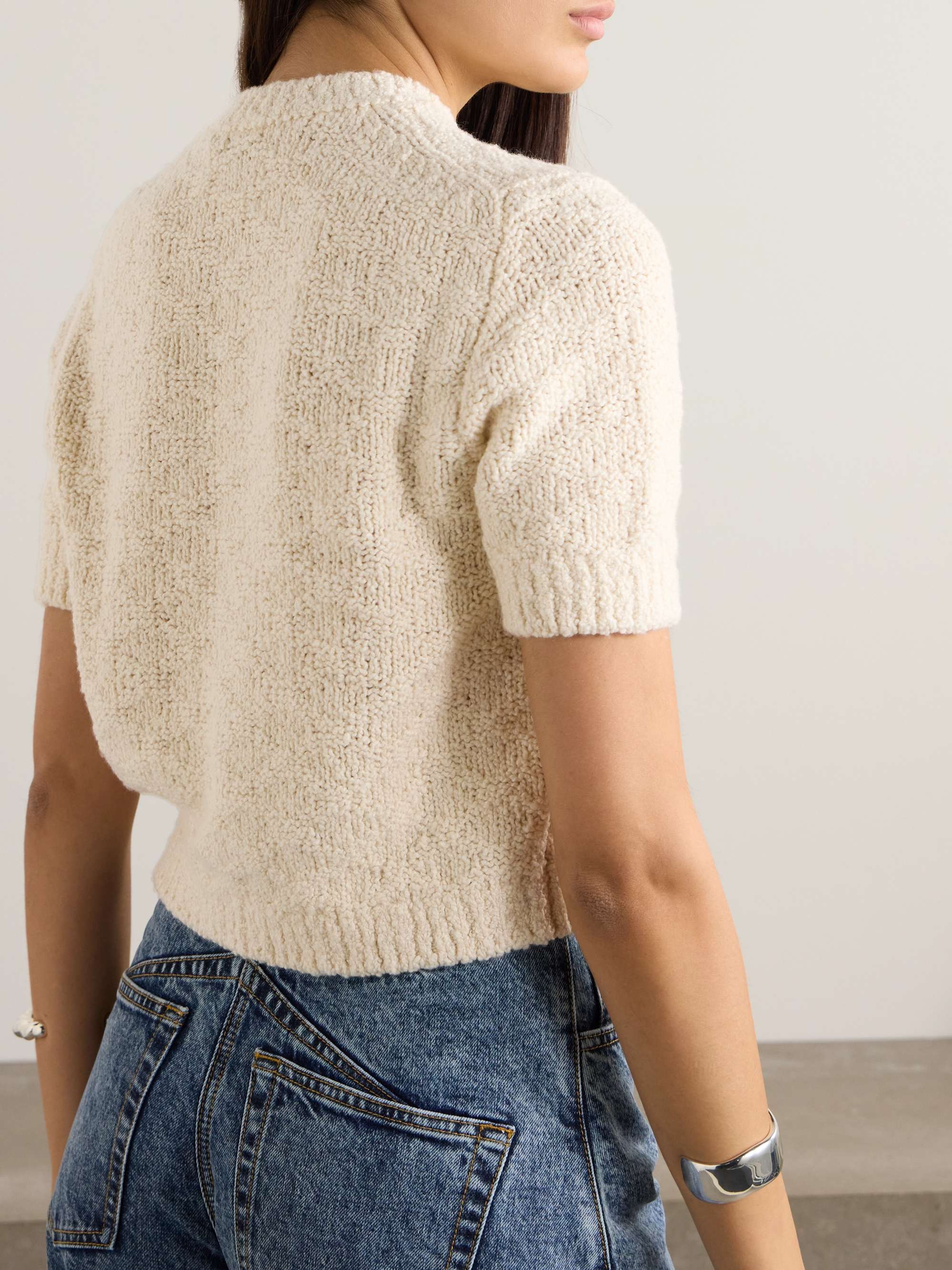 Follecchio cashmere and silk-blend sweater view