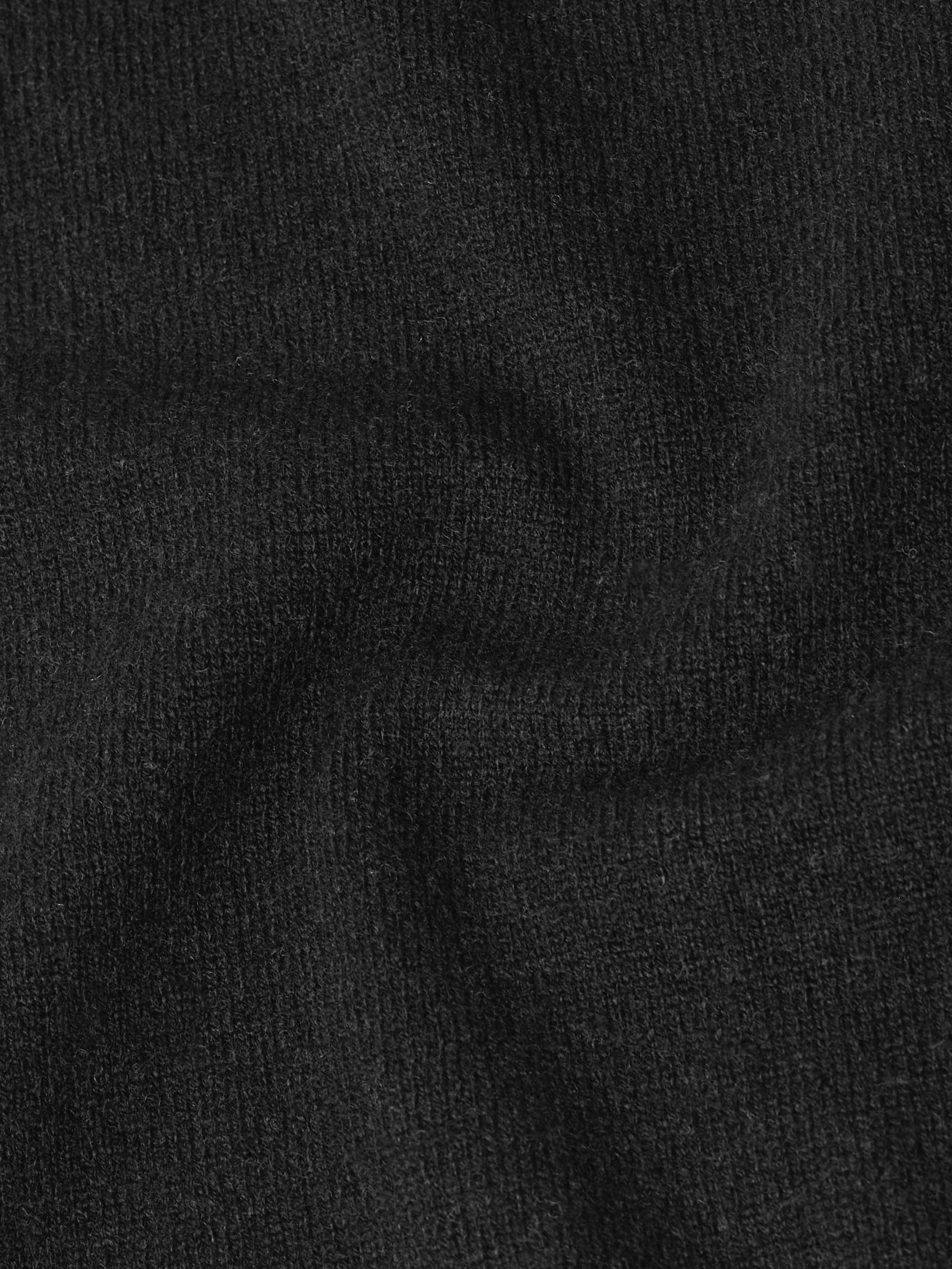 Slim-Fit Wool and Cashmere-Blend Polo Shirt view