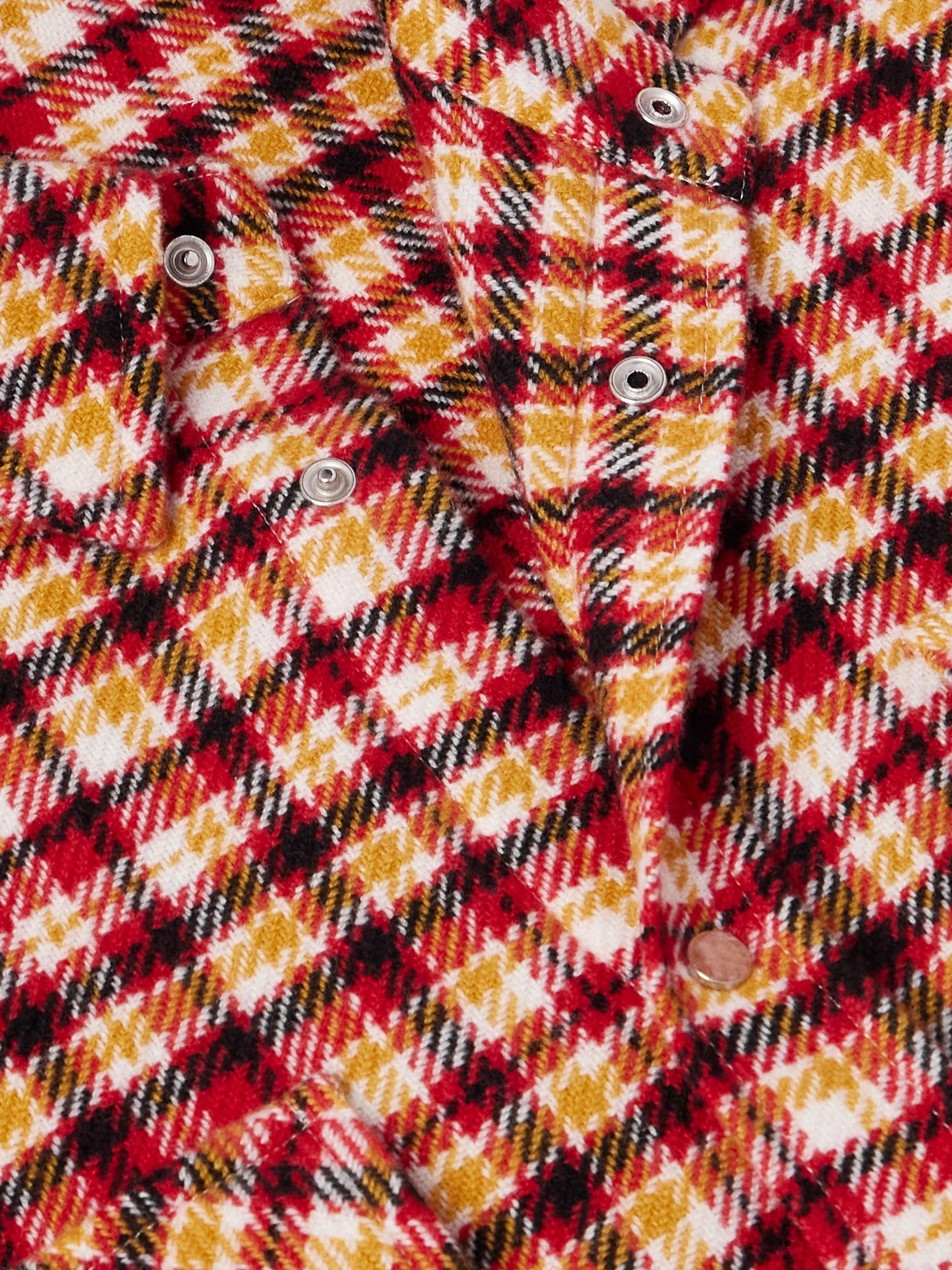 Time Checked Cashmere Shirt view