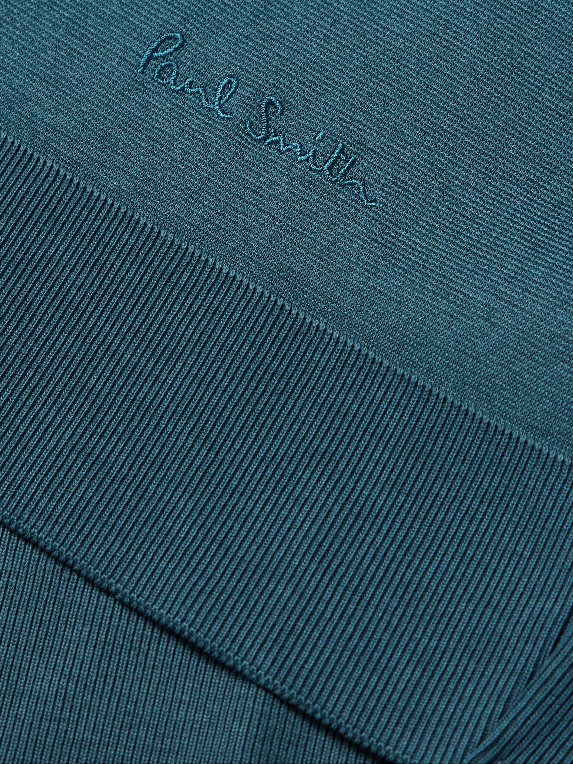 Logo-Embroidered Lyocell-Blend T-Shirt view