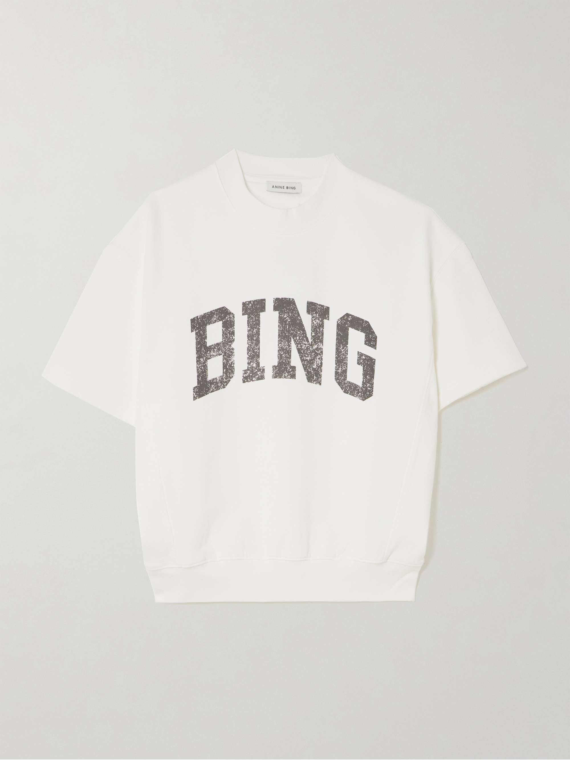 Jay printed cotton-jersey sweatshirt view