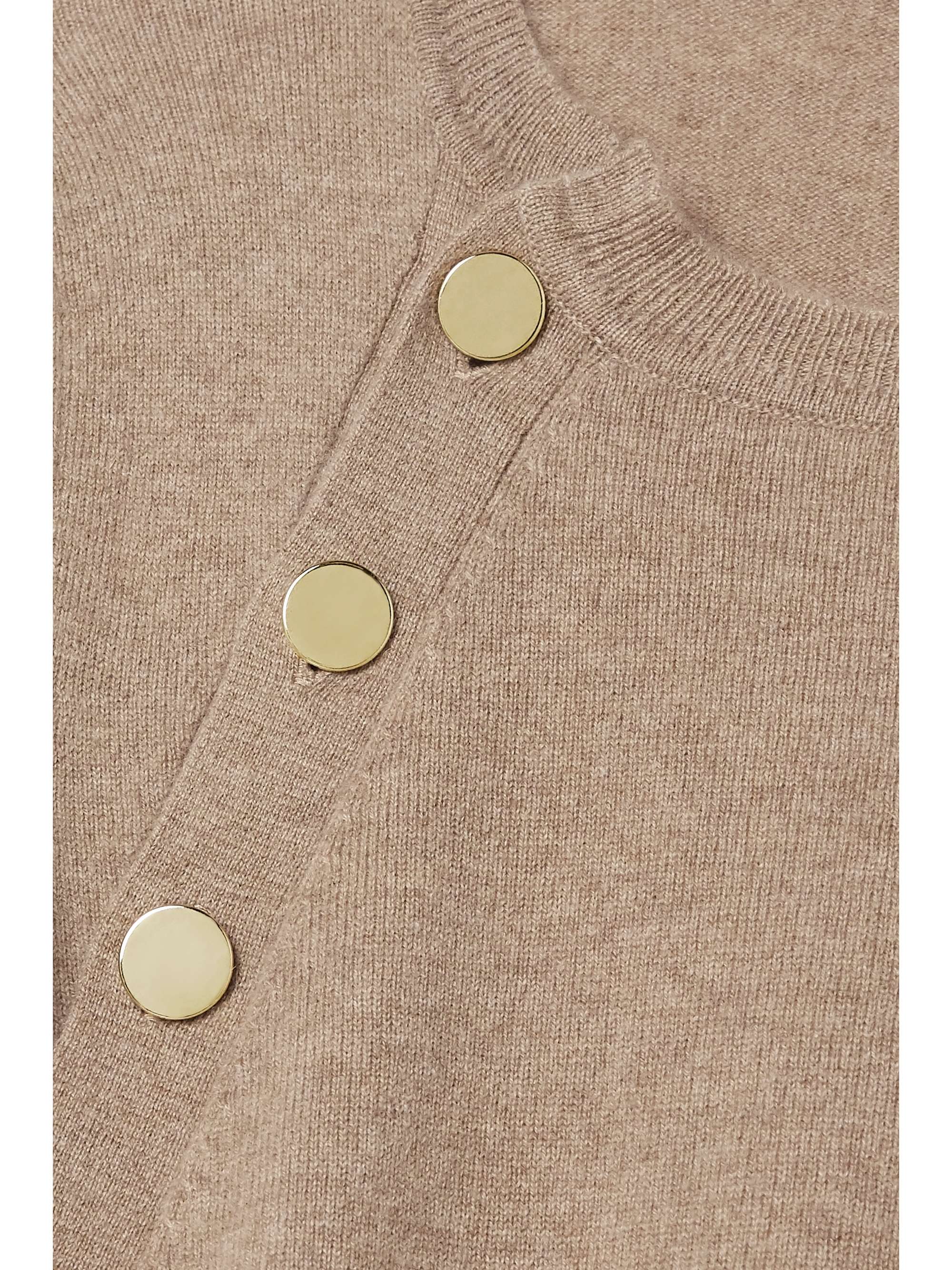 Minamoto button-embellished cashmere sweater view