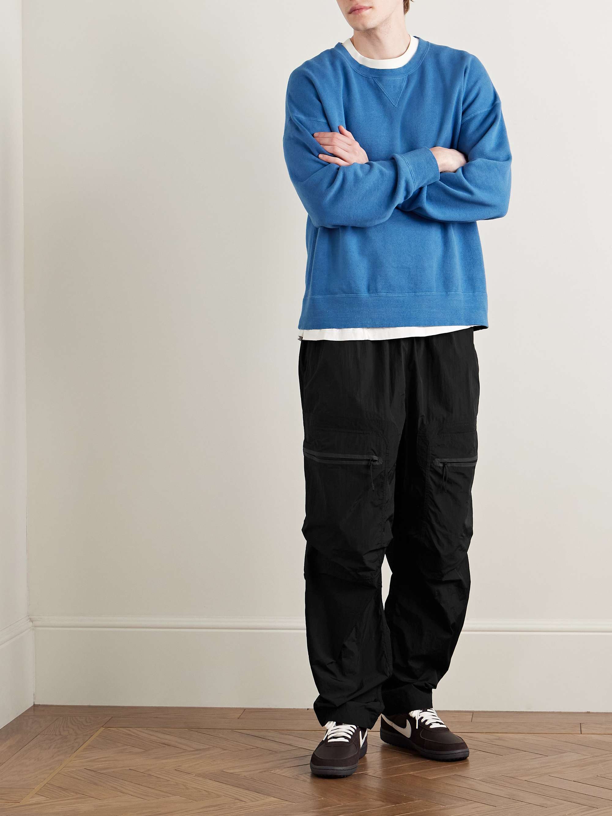 Tech Tapered Nylon Cargo Trousers view